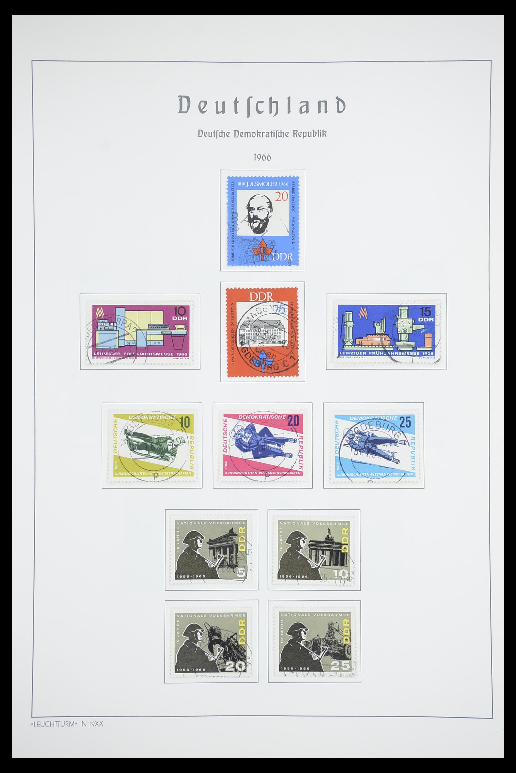 33709 107 - Postzegelverzameling 33709 DDR 1948-1973.