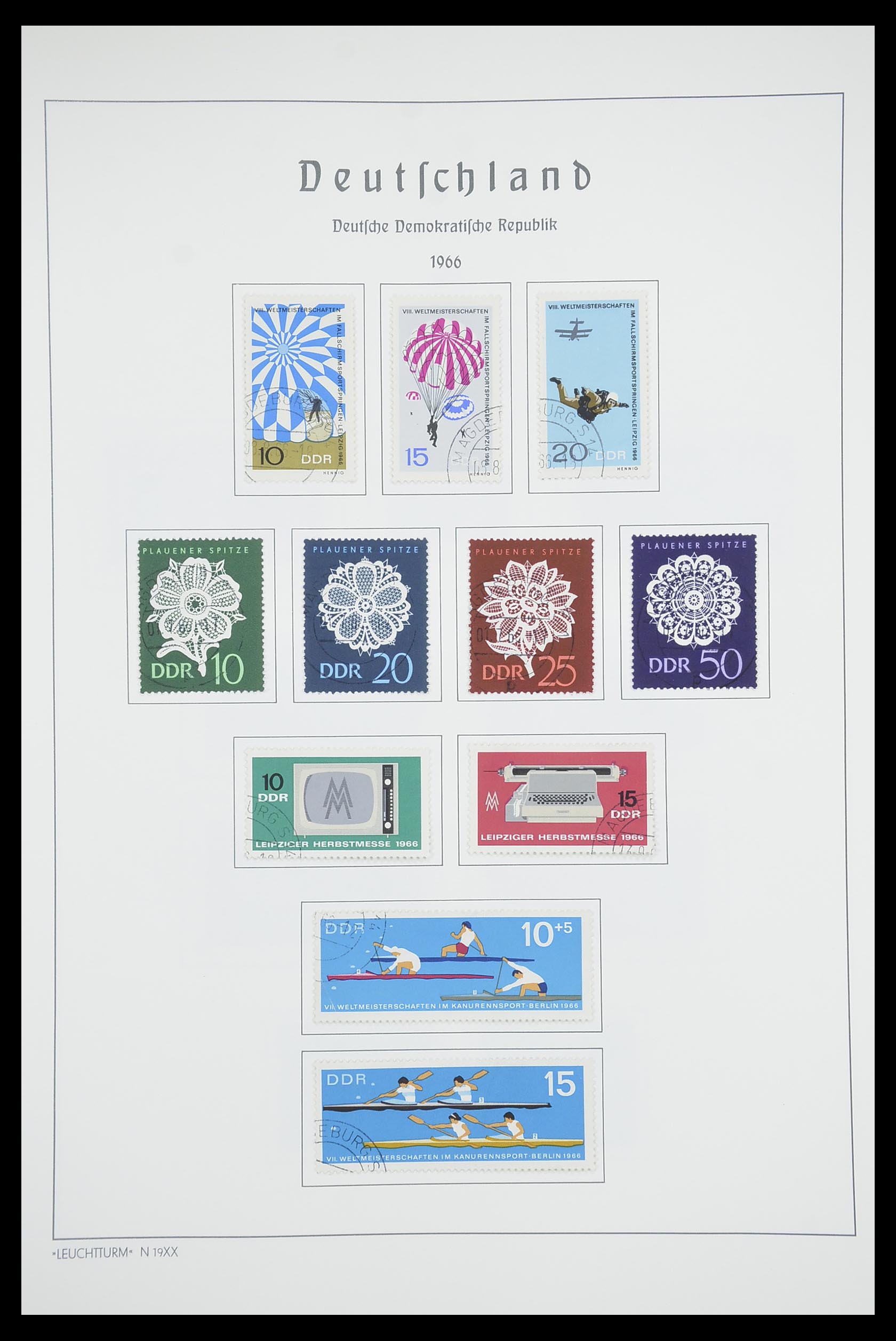 33709 110 - Postzegelverzameling 33709 DDR 1948-1973.