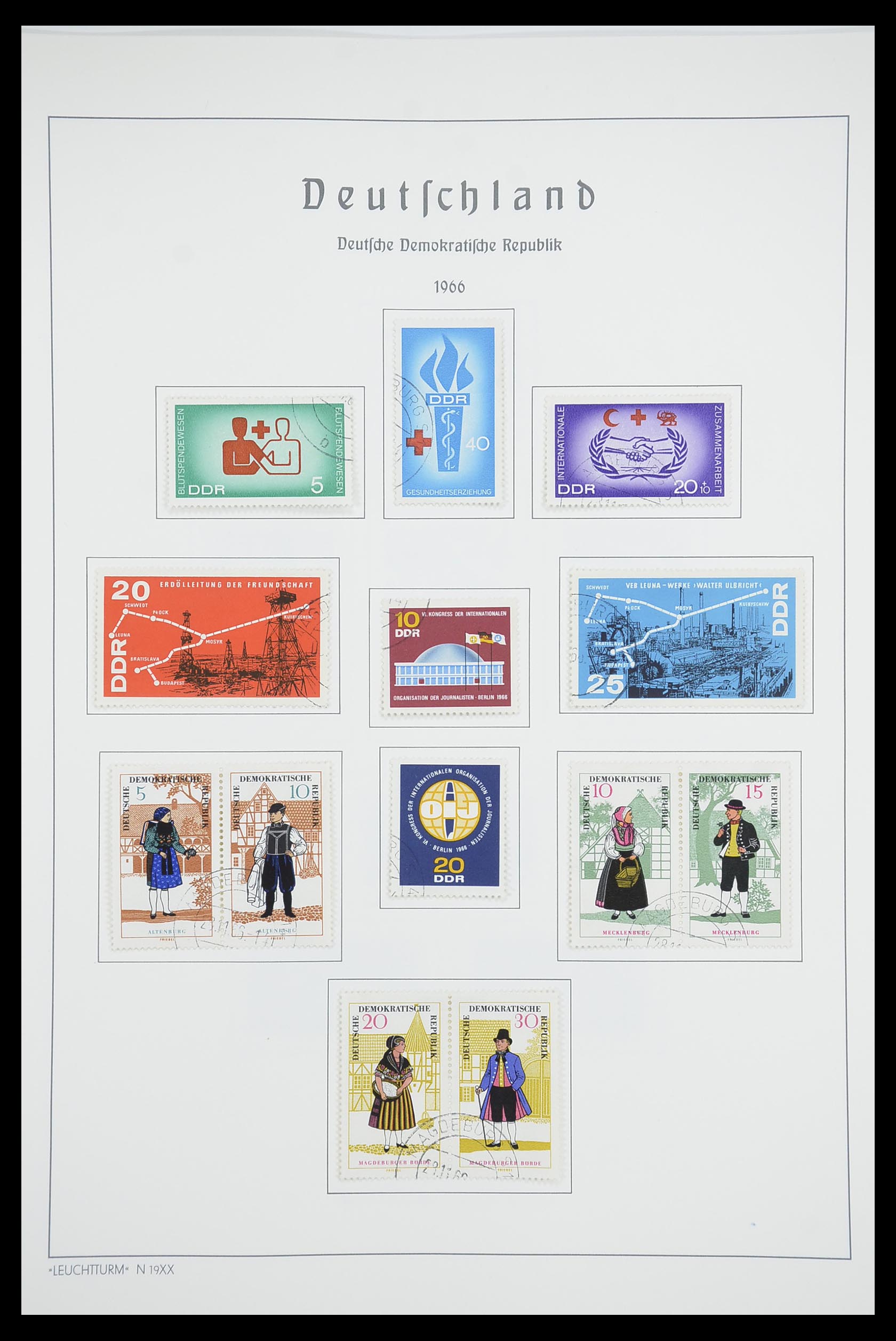33709 112 - Postzegelverzameling 33709 DDR 1948-1973.