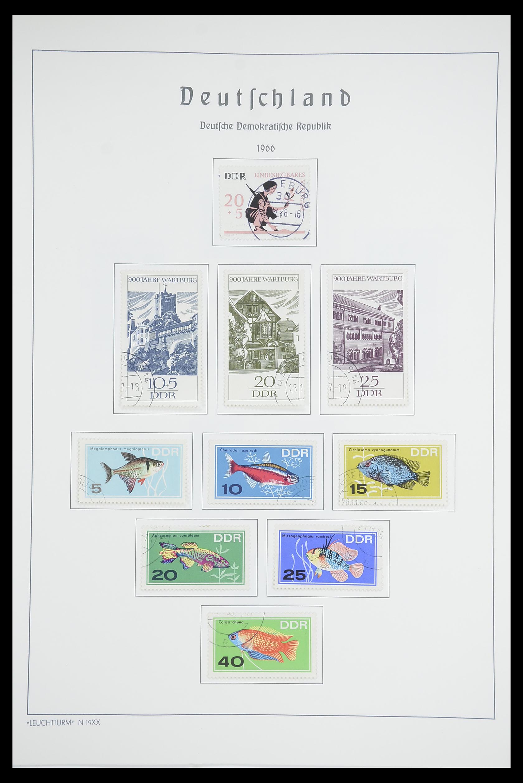 33709 113 - Postzegelverzameling 33709 DDR 1948-1973.