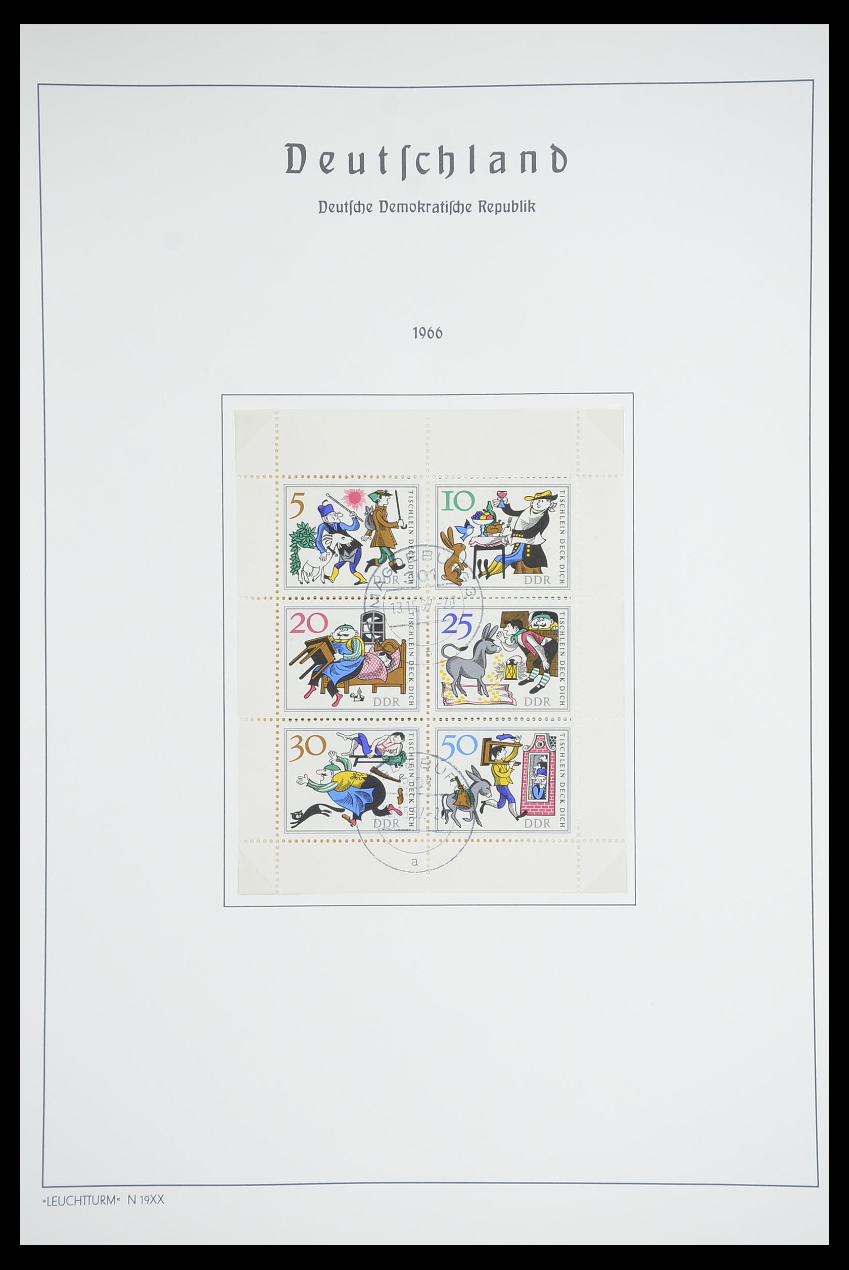 33709 115 - Postzegelverzameling 33709 DDR 1948-1973.