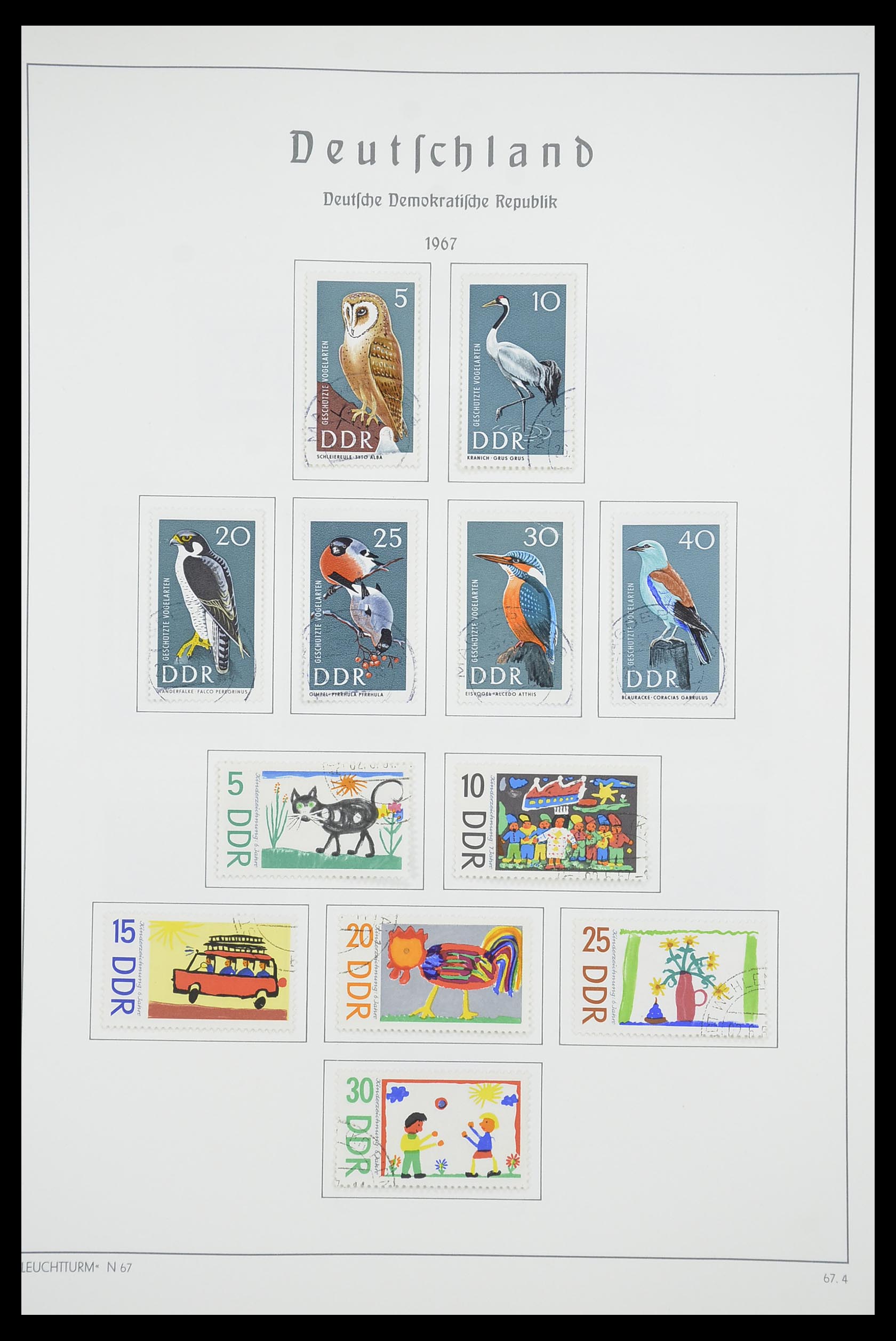 33709 119 - Postzegelverzameling 33709 DDR 1948-1973.