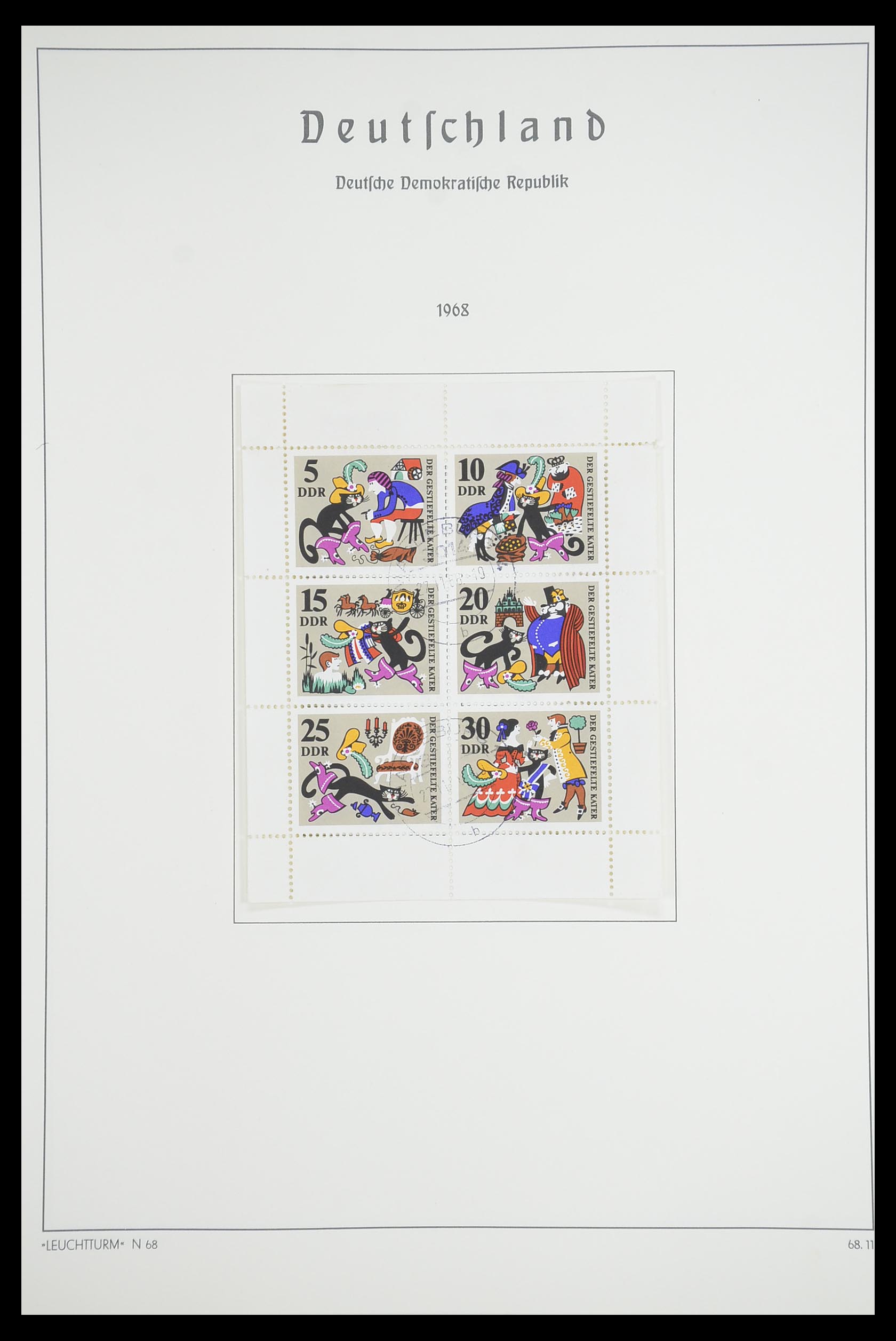 33709 135 - Postzegelverzameling 33709 DDR 1948-1973.