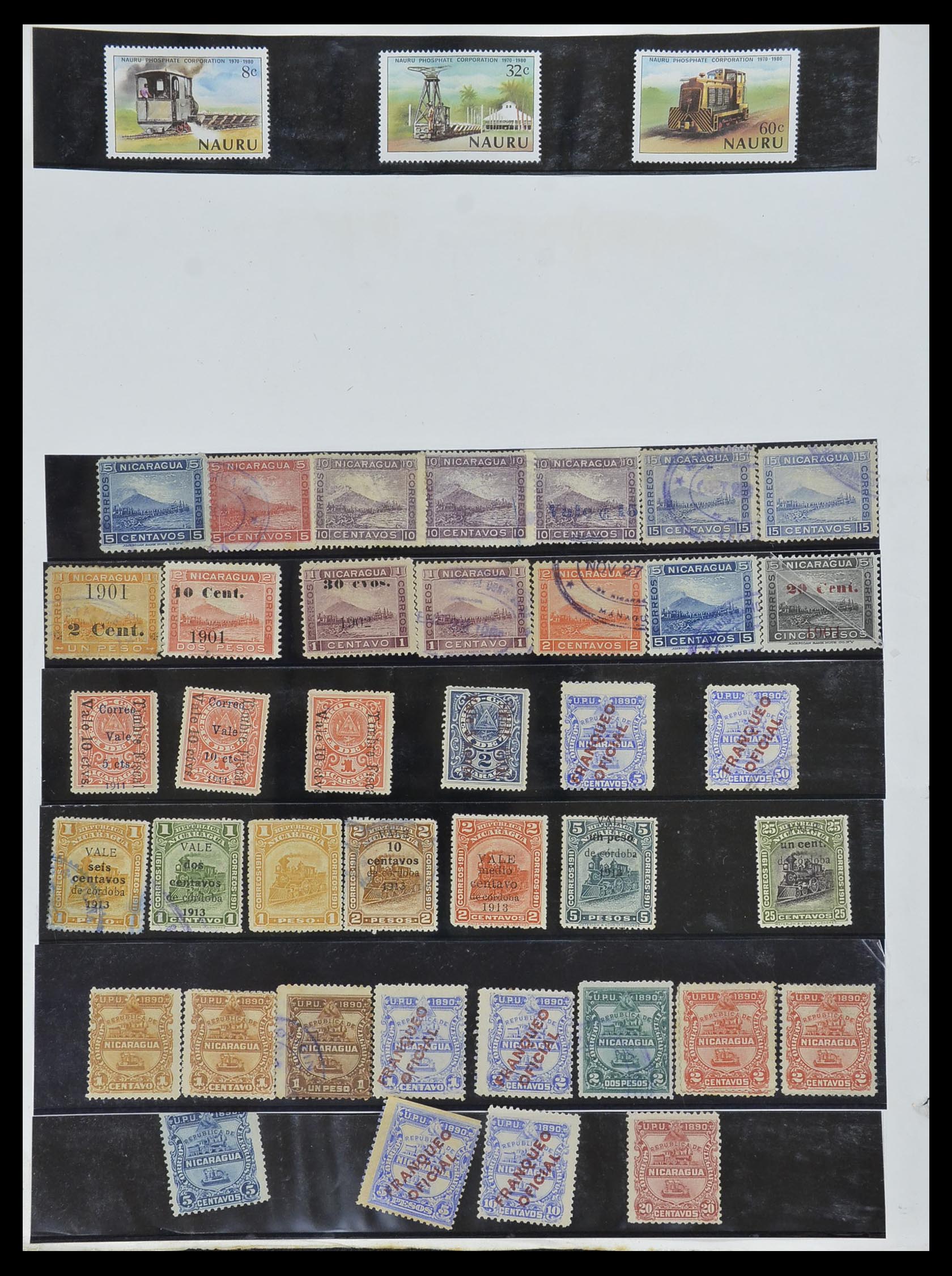 33755 2016 - Postzegelverzameling 33755 Motief treinen 1900-2010.