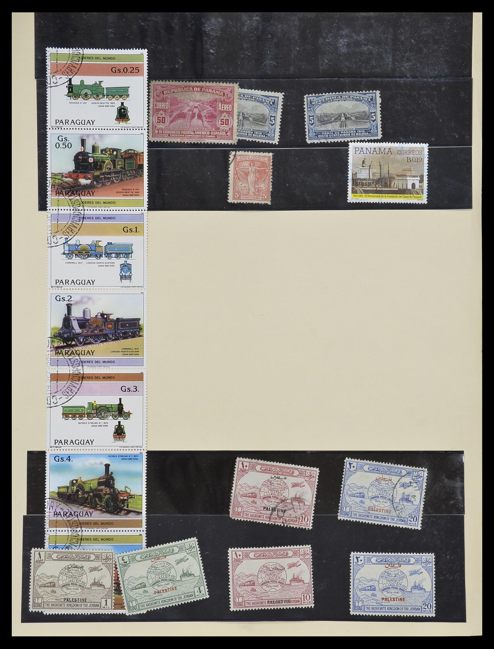 33755 2026 - Postzegelverzameling 33755 Motief treinen 1900-2010.