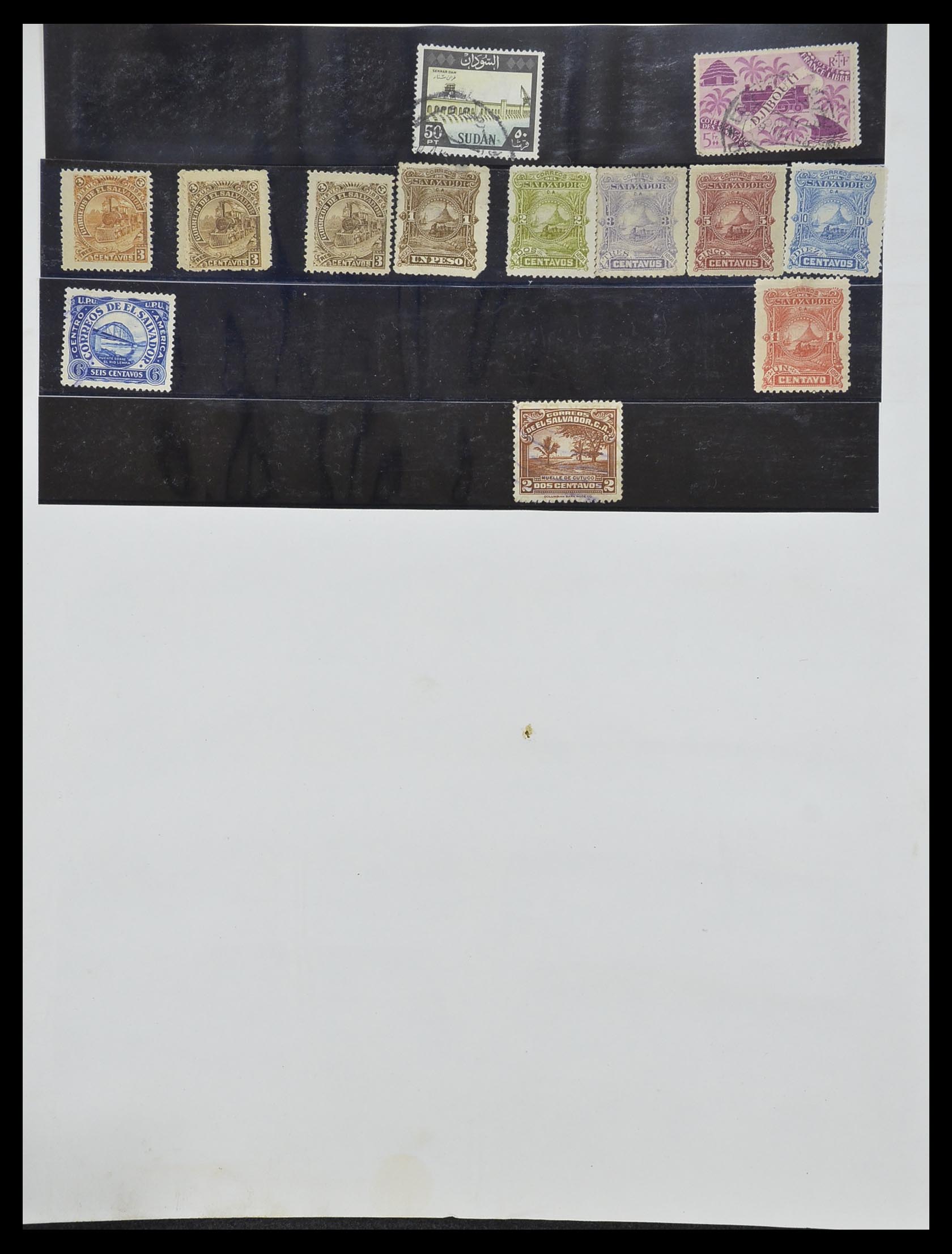 33755 2045 - Postzegelverzameling 33755 Motief treinen 1900-2010.