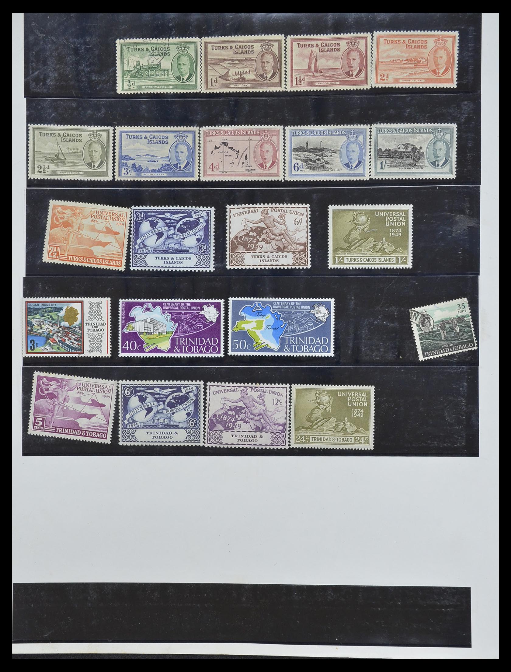 33755 2057 - Postzegelverzameling 33755 Motief treinen 1900-2010.