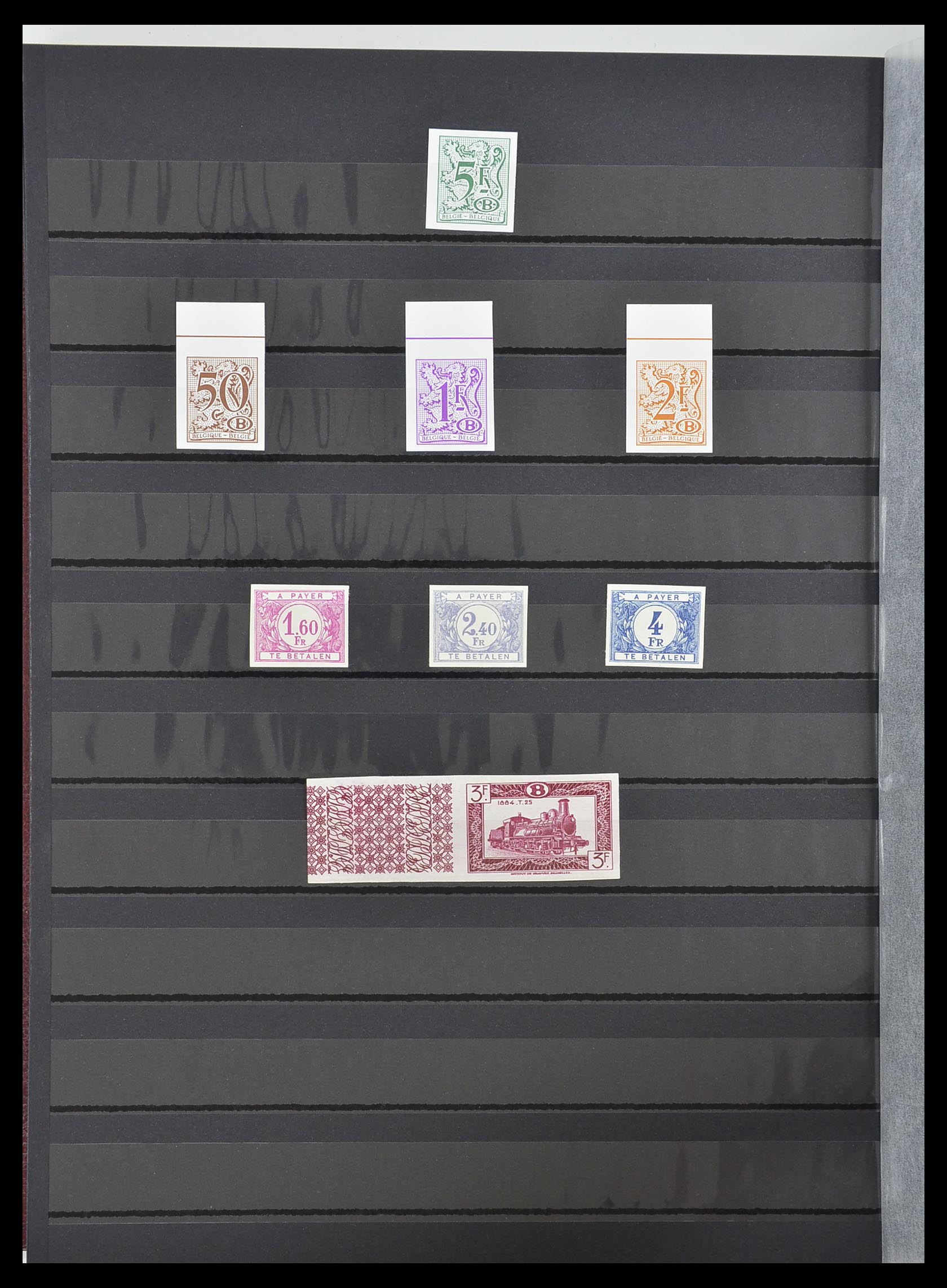 33765 297 - Postzegelverzameling 33765 België ONGETAND 1960-2019!