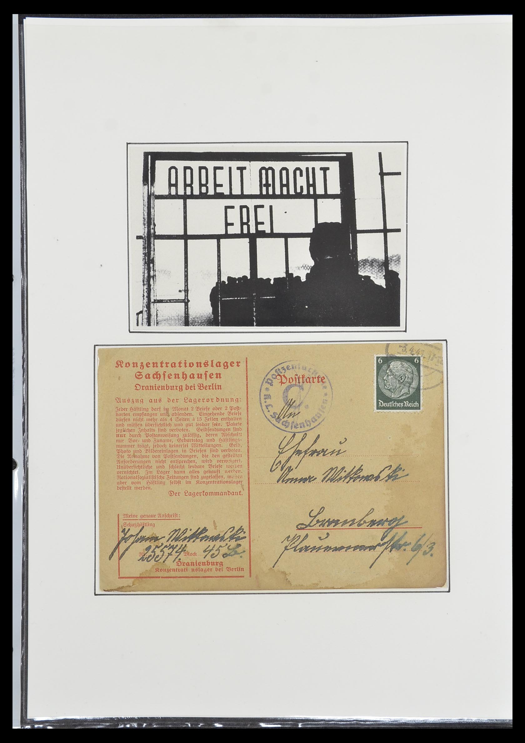 33770 1941 - Postzegelverzameling 33770 Duitsland brieven 1933-1949.