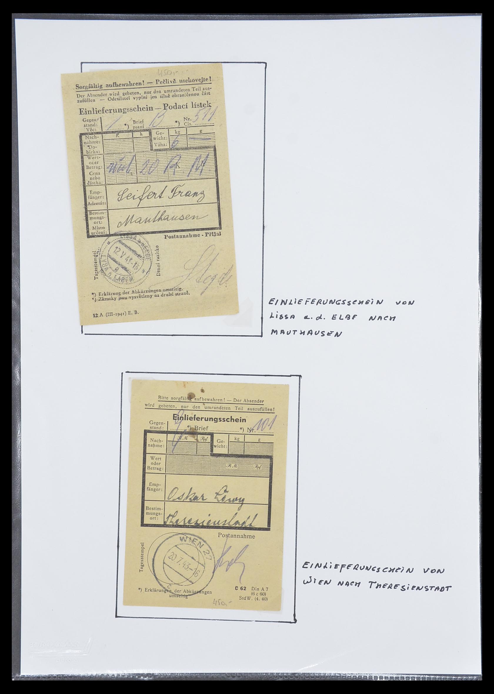 33770 1945 - Postzegelverzameling 33770 Duitsland brieven 1933-1949.