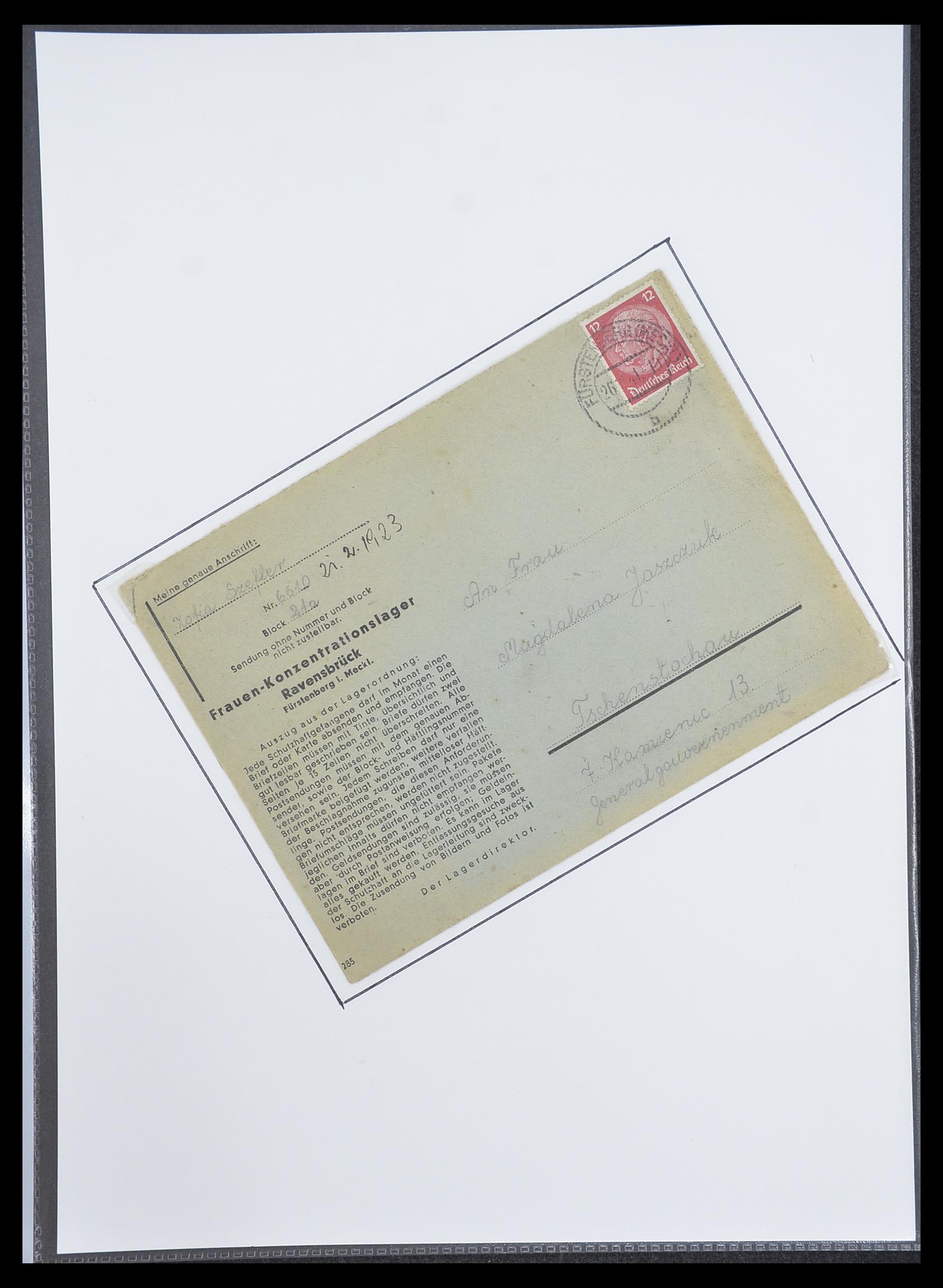 33770 1968 - Postzegelverzameling 33770 Duitsland brieven 1933-1949.