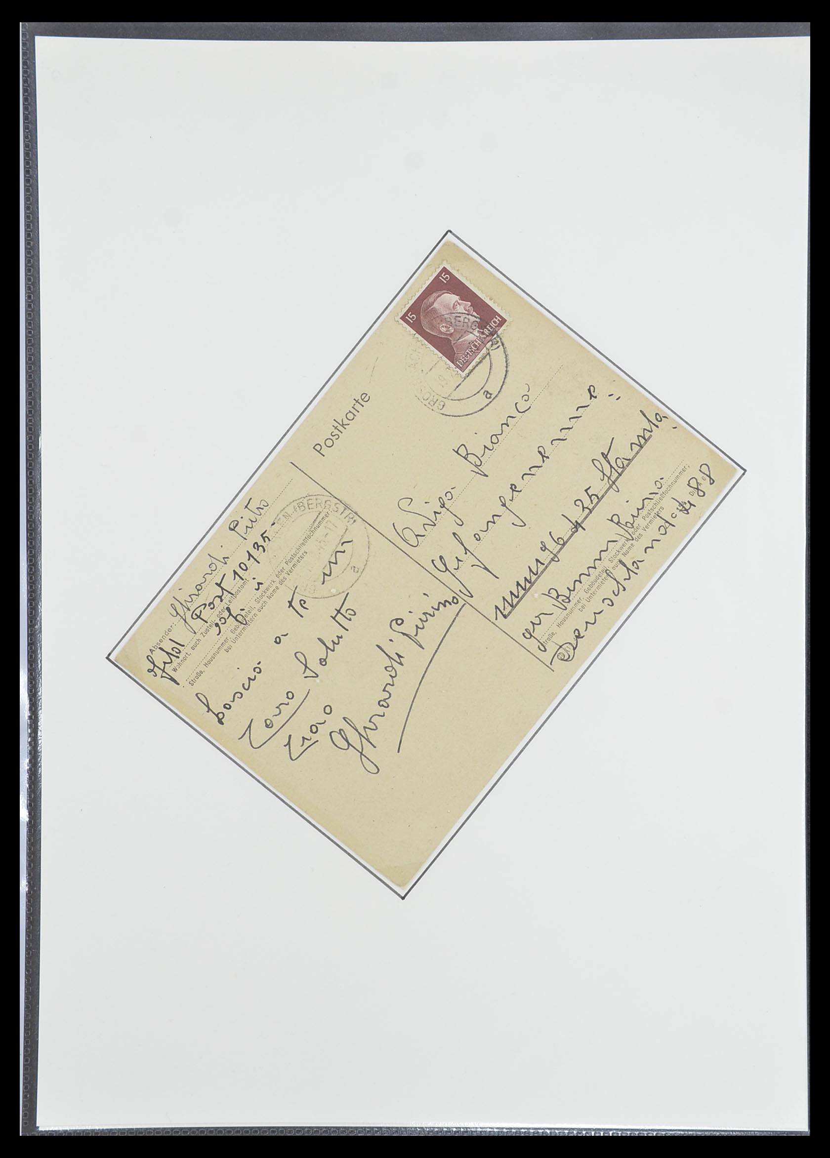 33770 1971 - Postzegelverzameling 33770 Duitsland brieven 1933-1949.