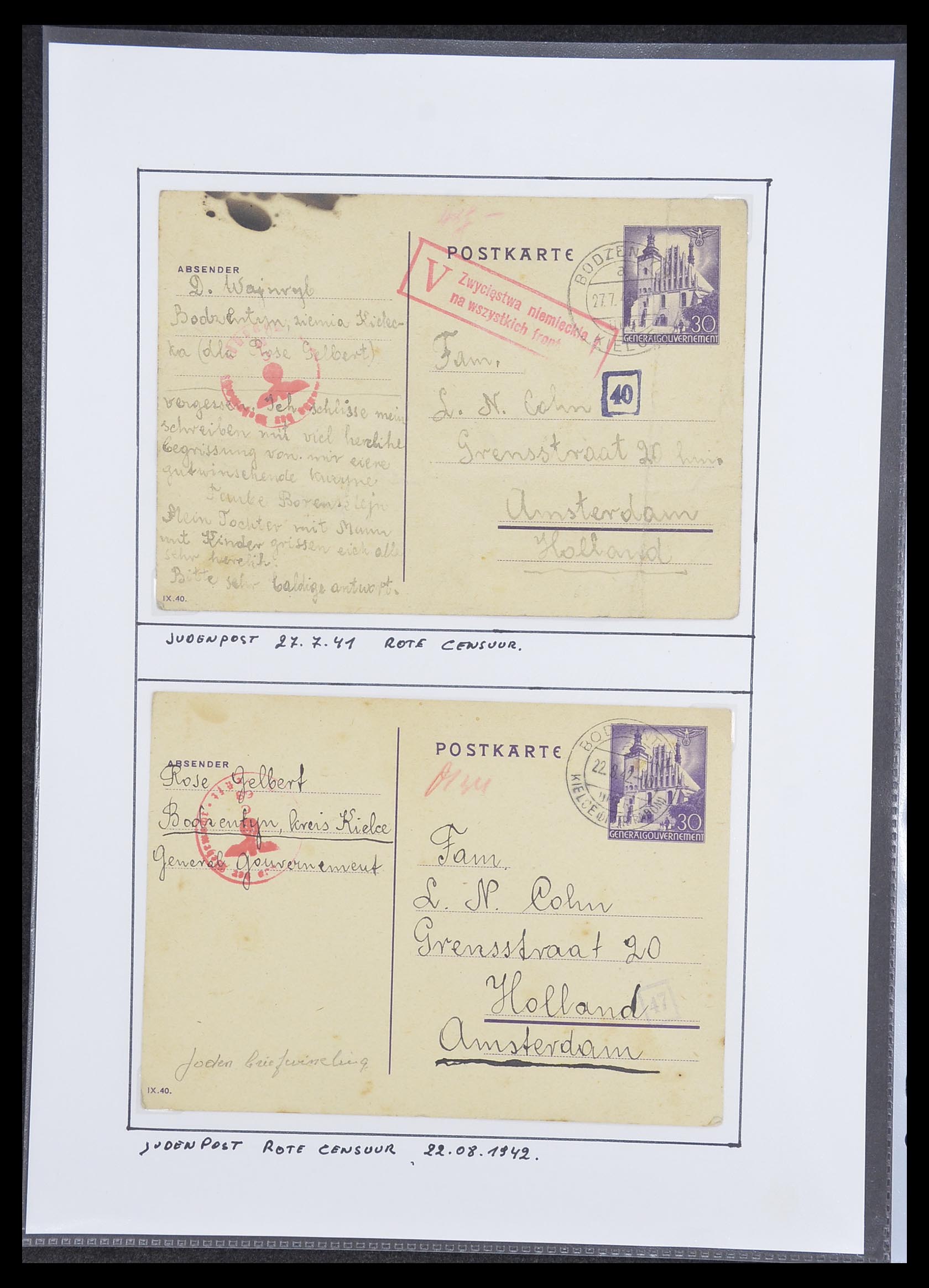 33770 1979 - Postzegelverzameling 33770 Duitsland brieven 1933-1949.