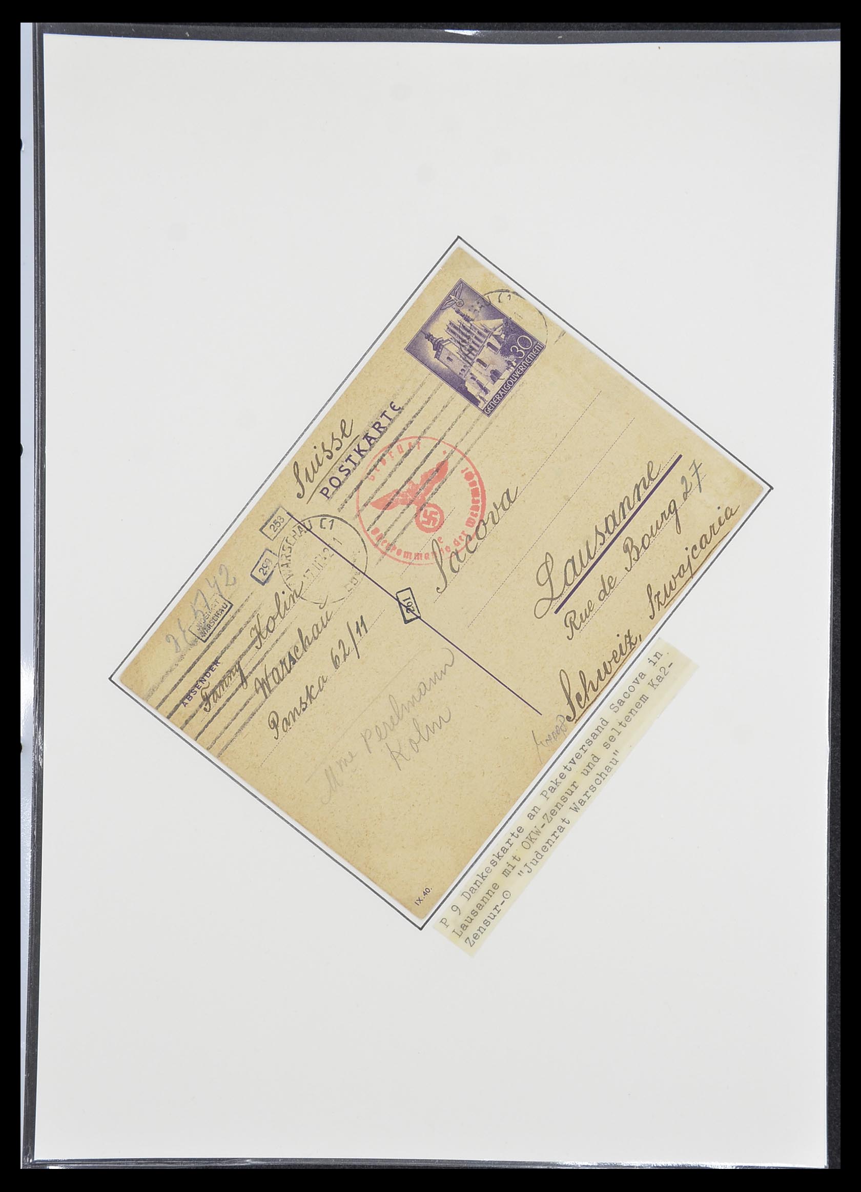 33770 1980 - Postzegelverzameling 33770 Duitsland brieven 1933-1949.