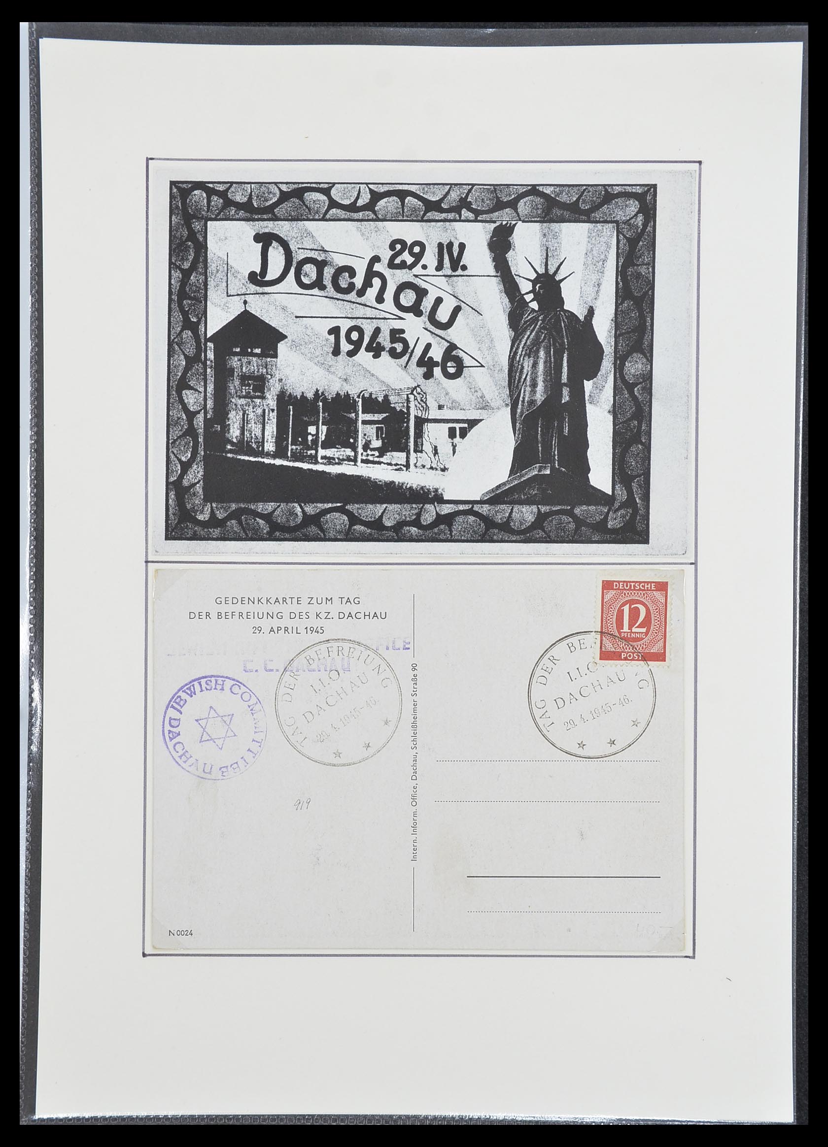 33770 1995 - Postzegelverzameling 33770 Duitsland brieven 1933-1949.