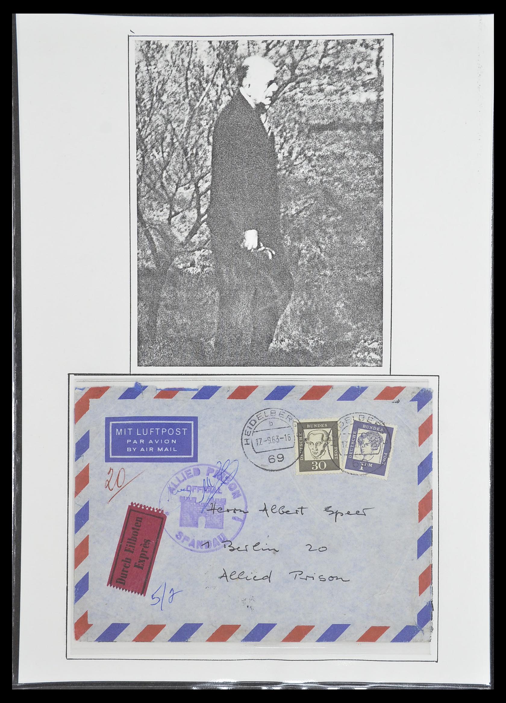 33770 2036 - Postzegelverzameling 33770 Duitsland brieven 1933-1949.