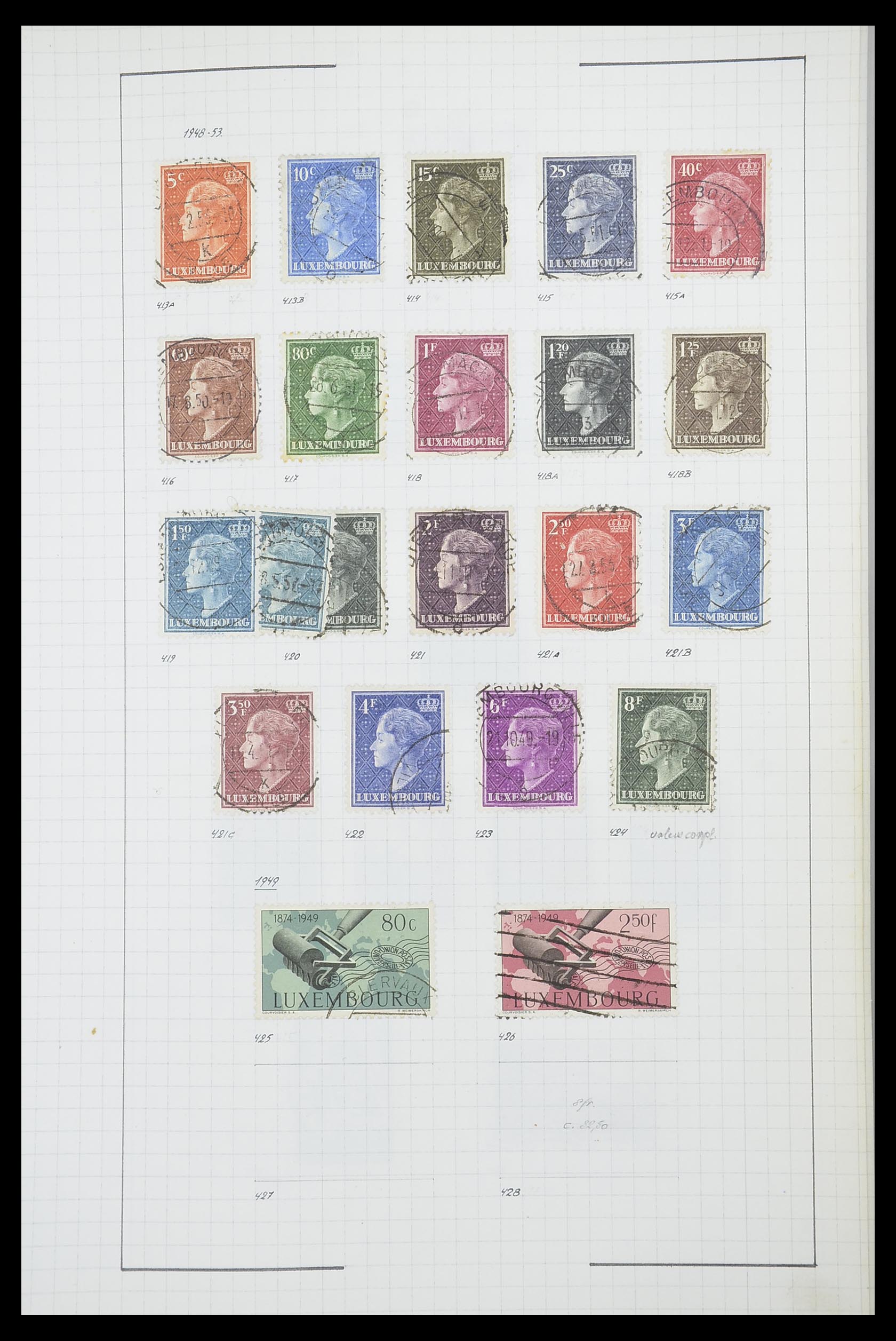 33817 067 - Postzegelverzameling 33817 Luxemburg 1852-2019.