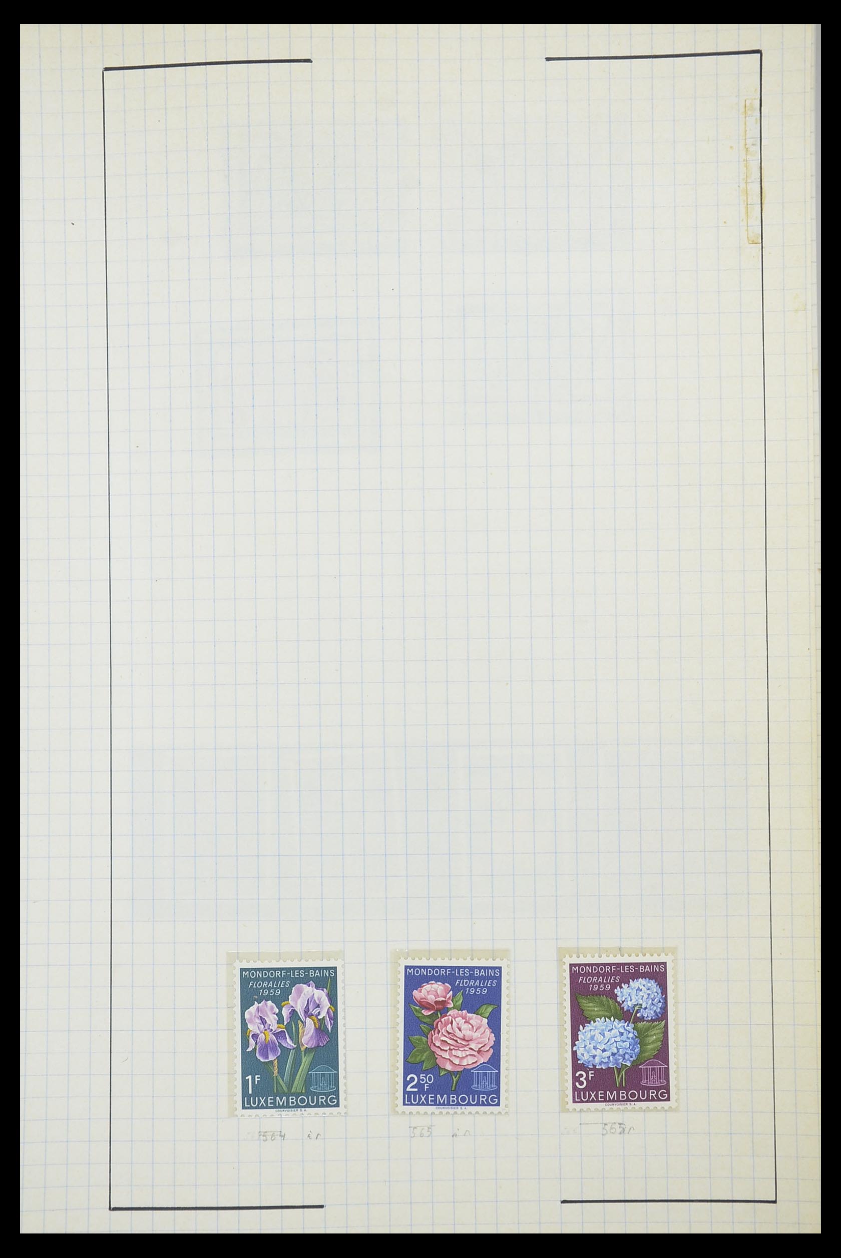 33817 074 - Postzegelverzameling 33817 Luxemburg 1852-2019.