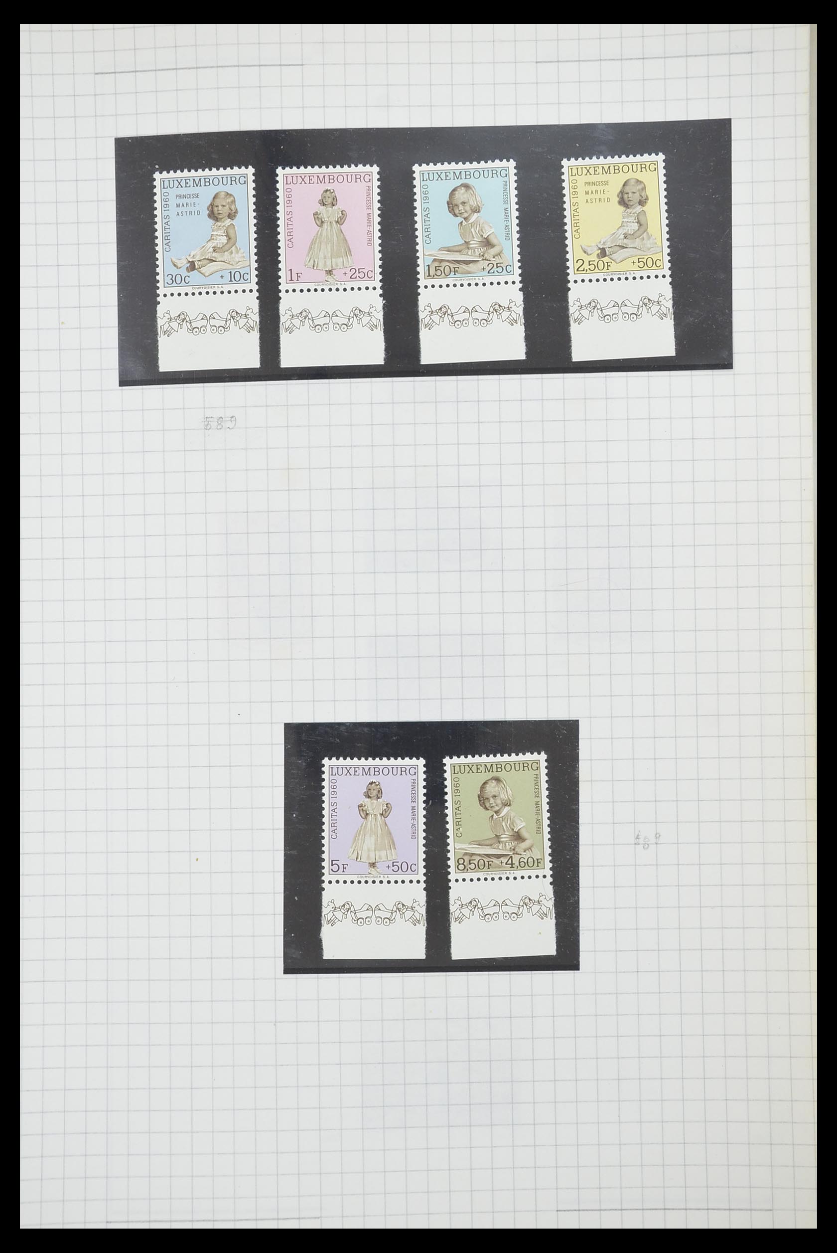 33817 079 - Postzegelverzameling 33817 Luxemburg 1852-2019.