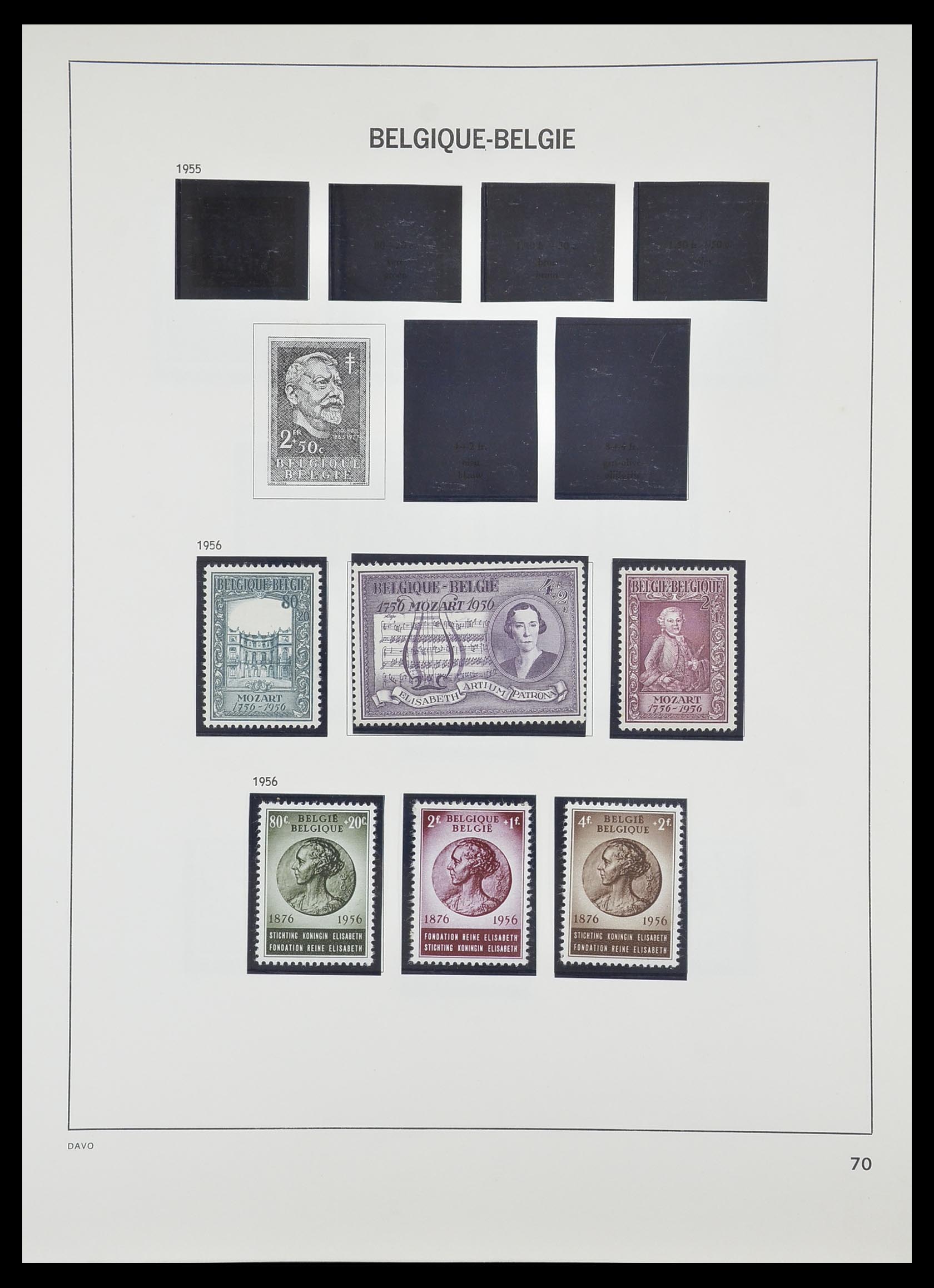 33828 065 - Stamp collection 33828 Belgium 1849-1975.