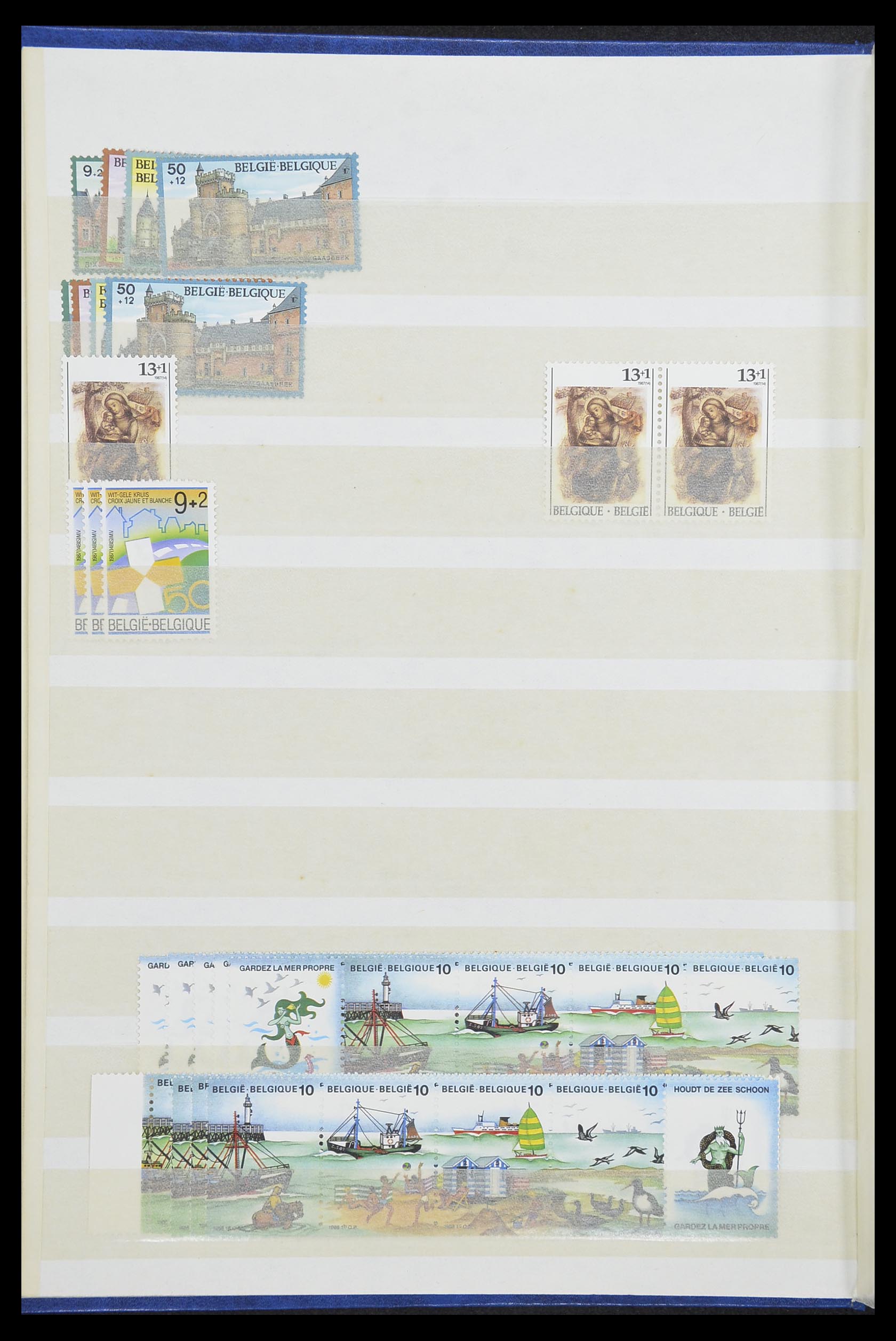 33874 082 - Postzegelverzameling 33874 België 1973-2004.