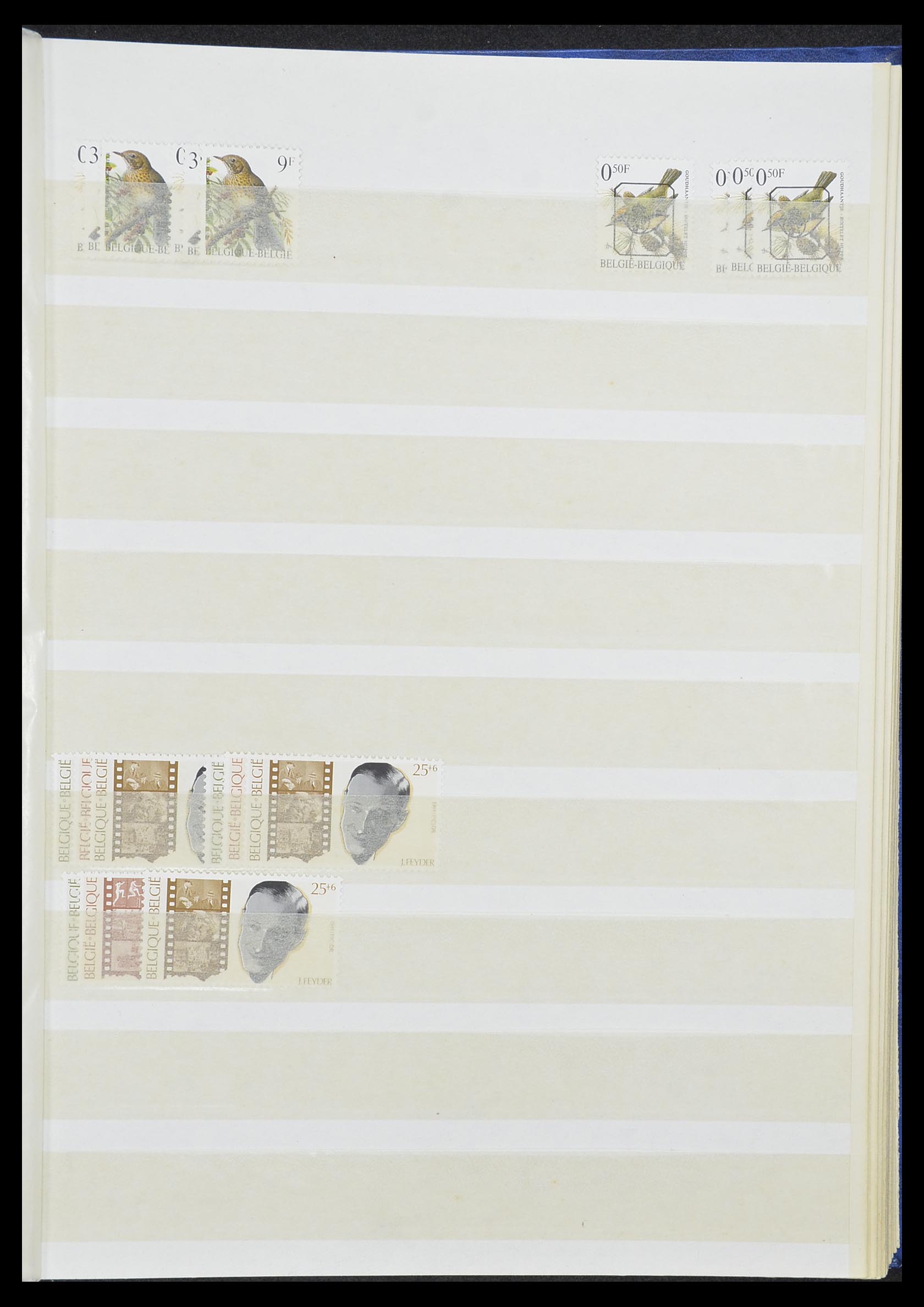 33874 092 - Postzegelverzameling 33874 België 1973-2004.
