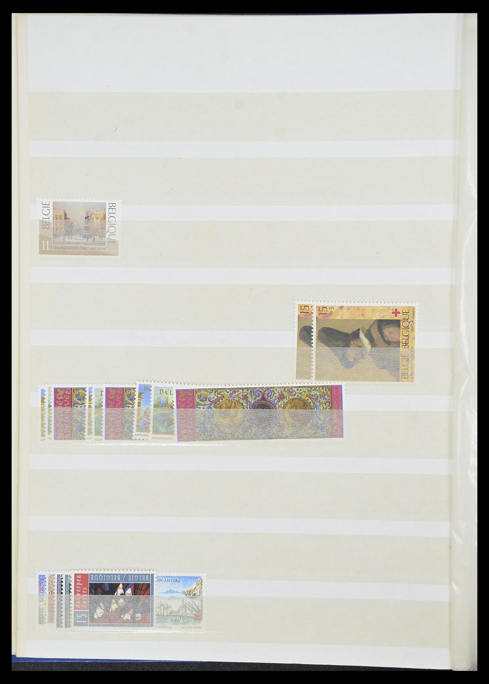 33874 098 - Postzegelverzameling 33874 België 1973-2004.