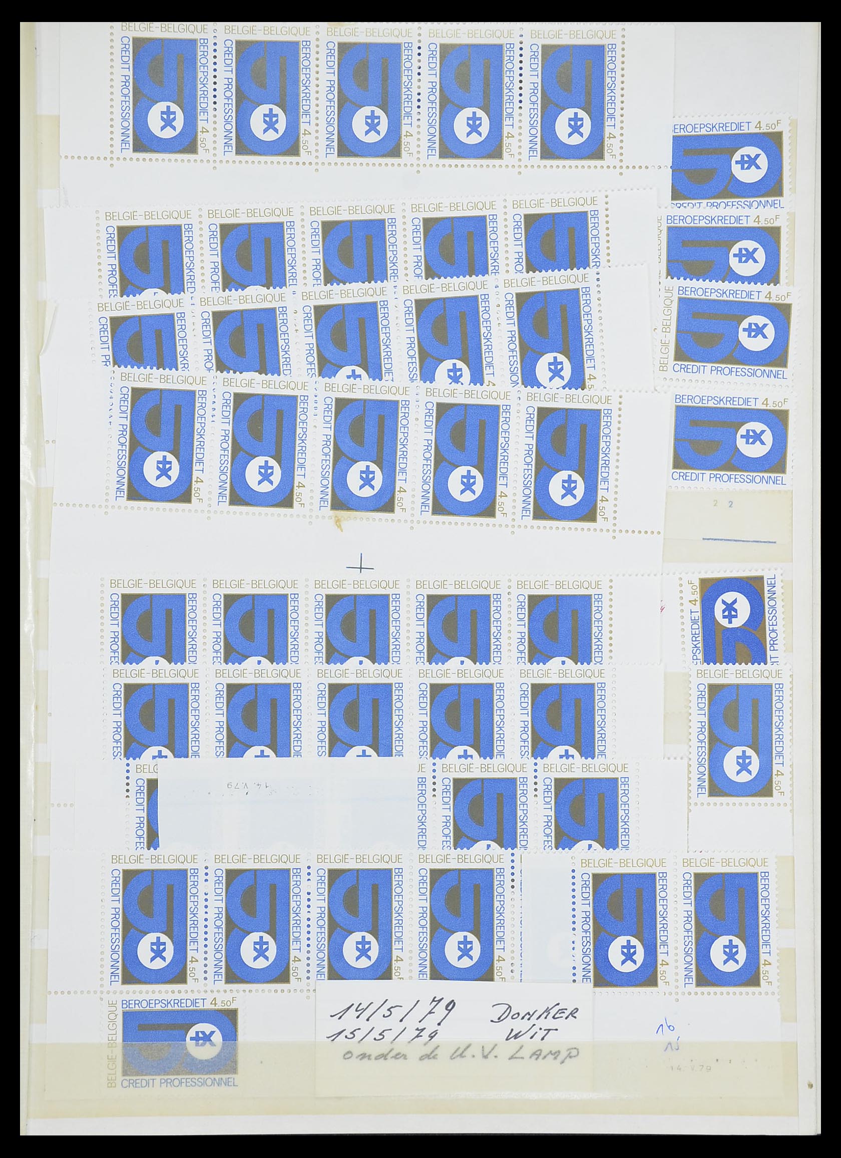 33899 086 - Postzegelverzameling 33899 België postfris 1965-2004.