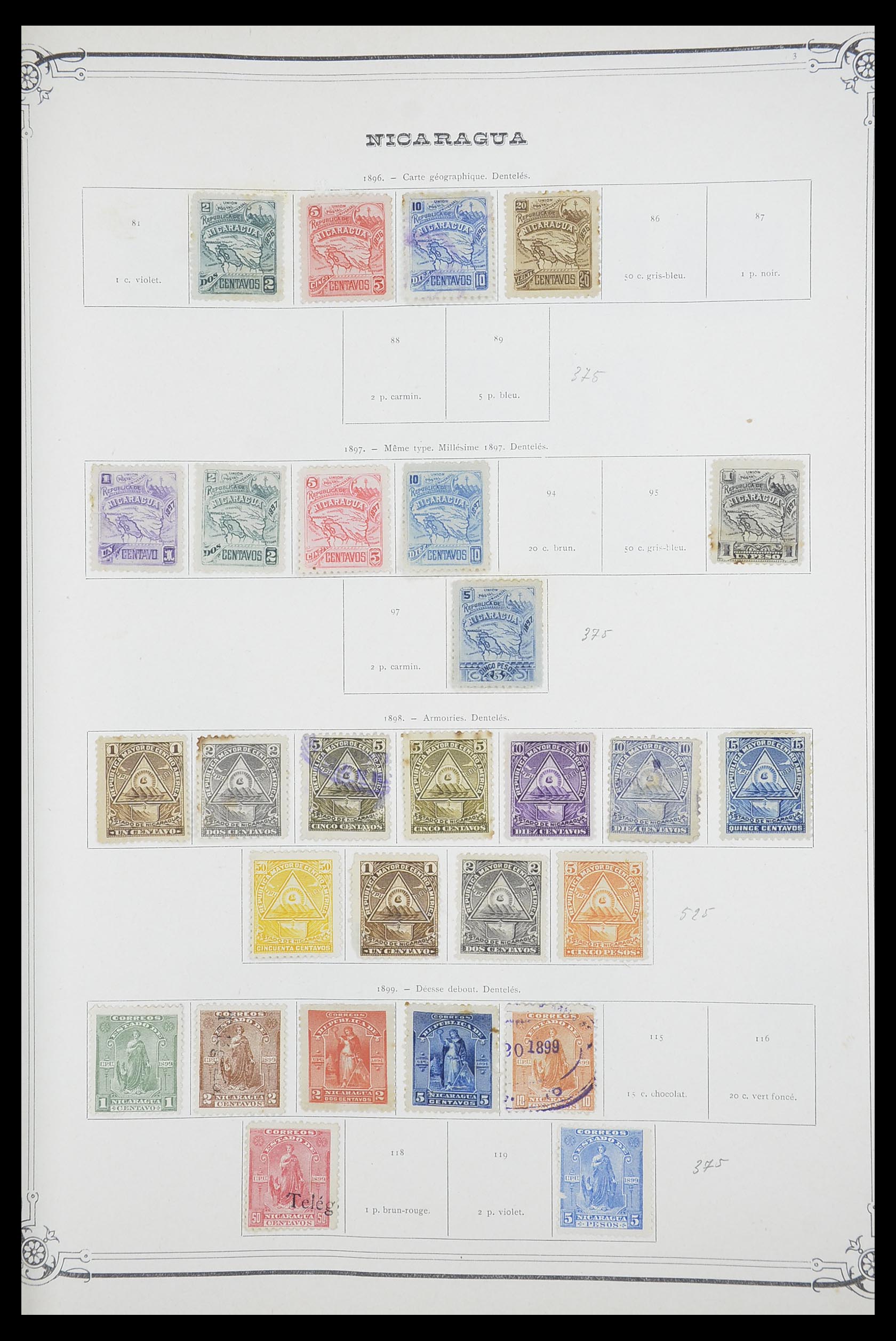 33903 103 - Postzegelverzameling 33903 Latijns Amerika 1853-1920.