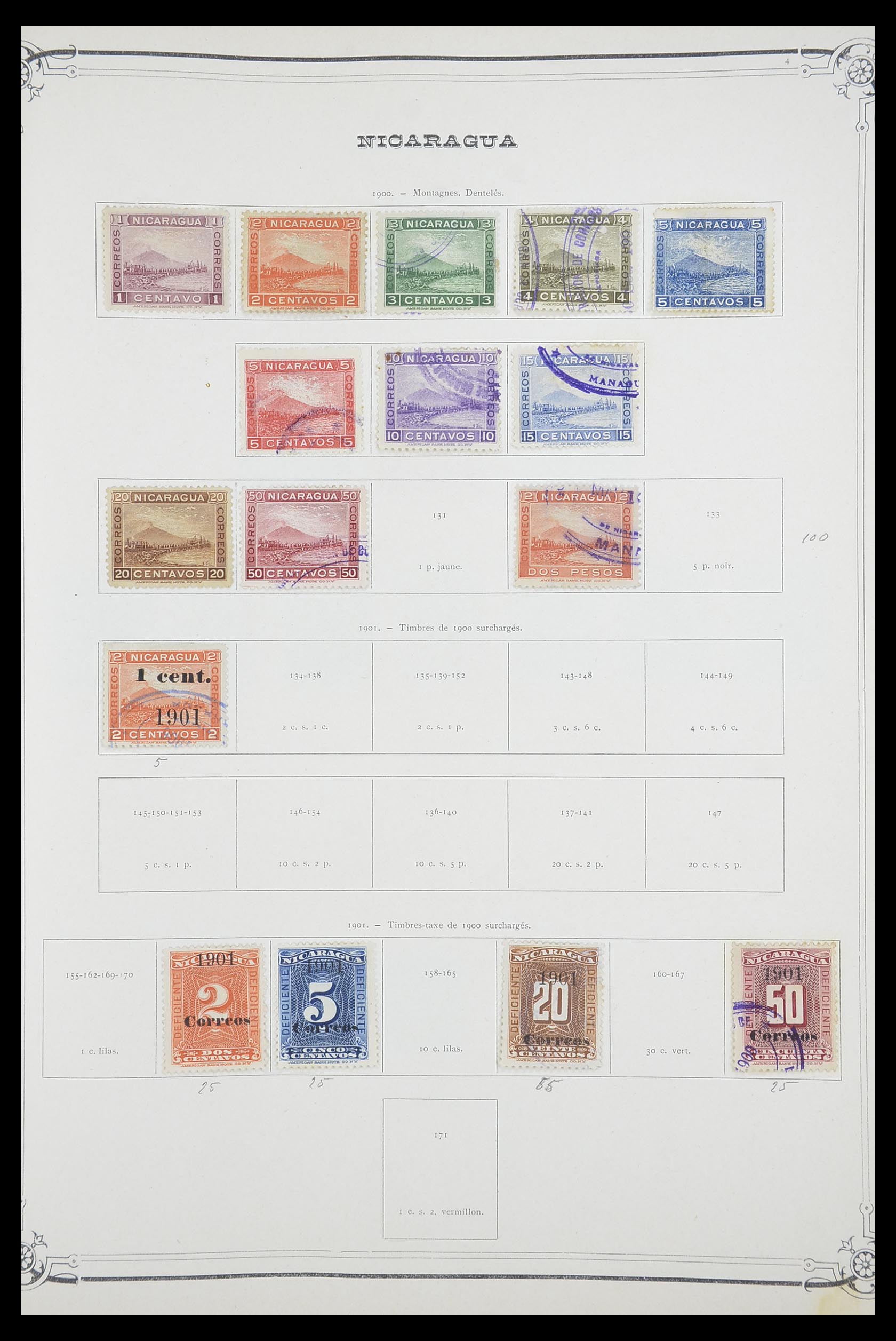 33903 104 - Postzegelverzameling 33903 Latijns Amerika 1853-1920.