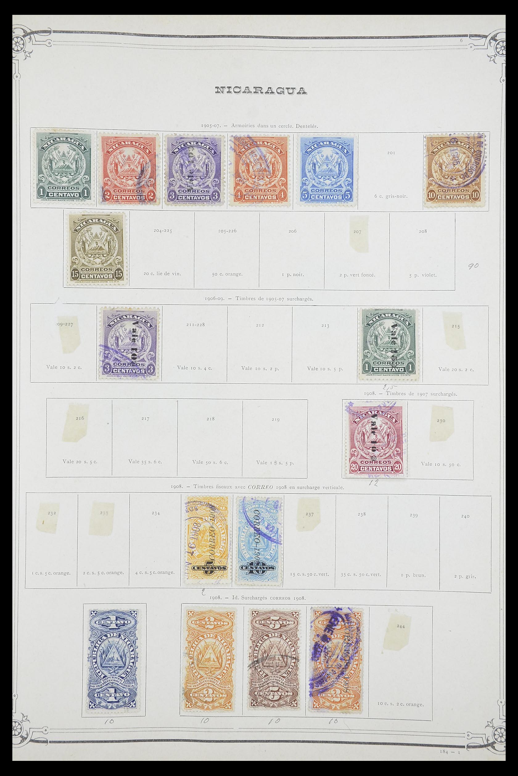 33903 106 - Postzegelverzameling 33903 Latijns Amerika 1853-1920.