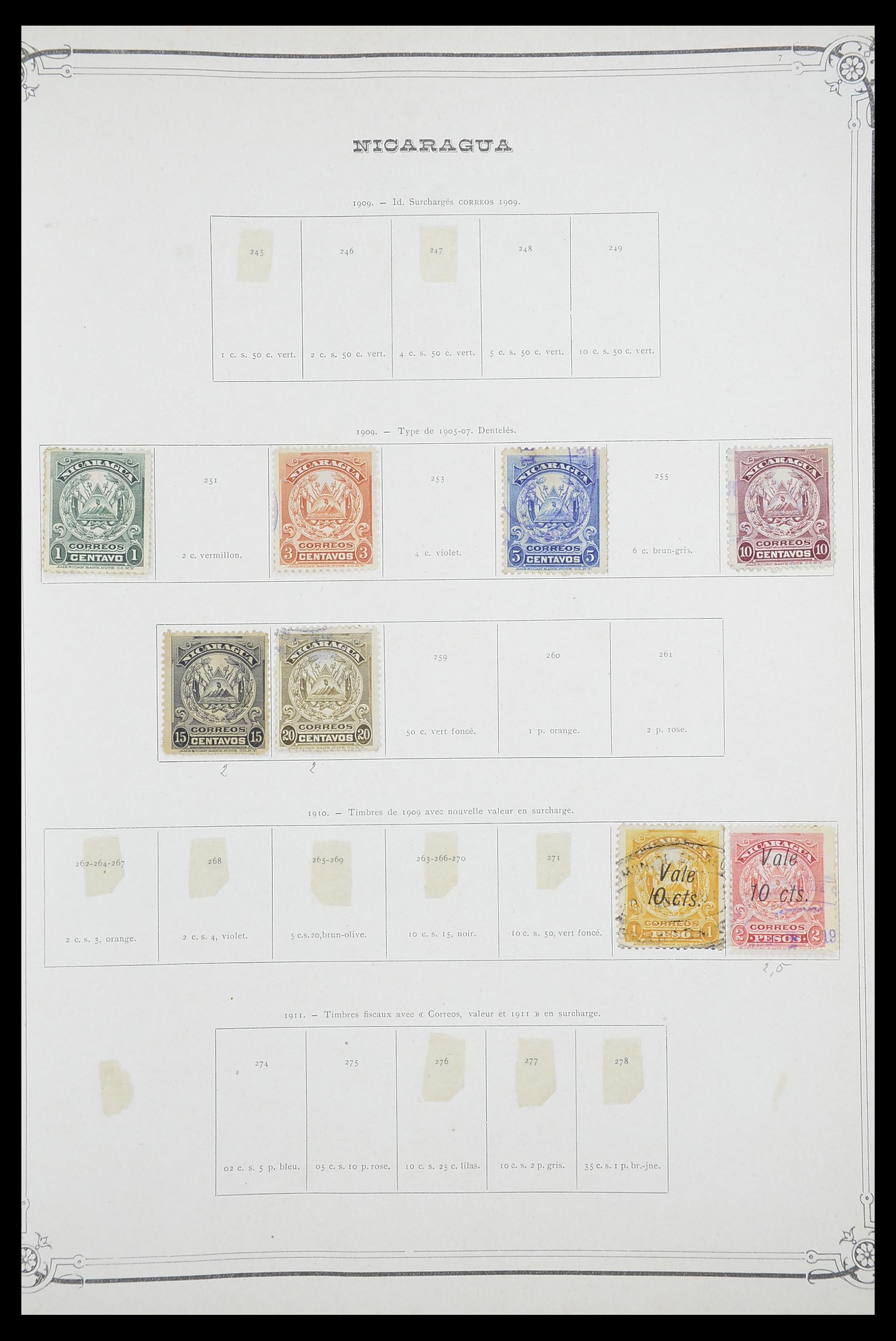 33903 107 - Postzegelverzameling 33903 Latijns Amerika 1853-1920.