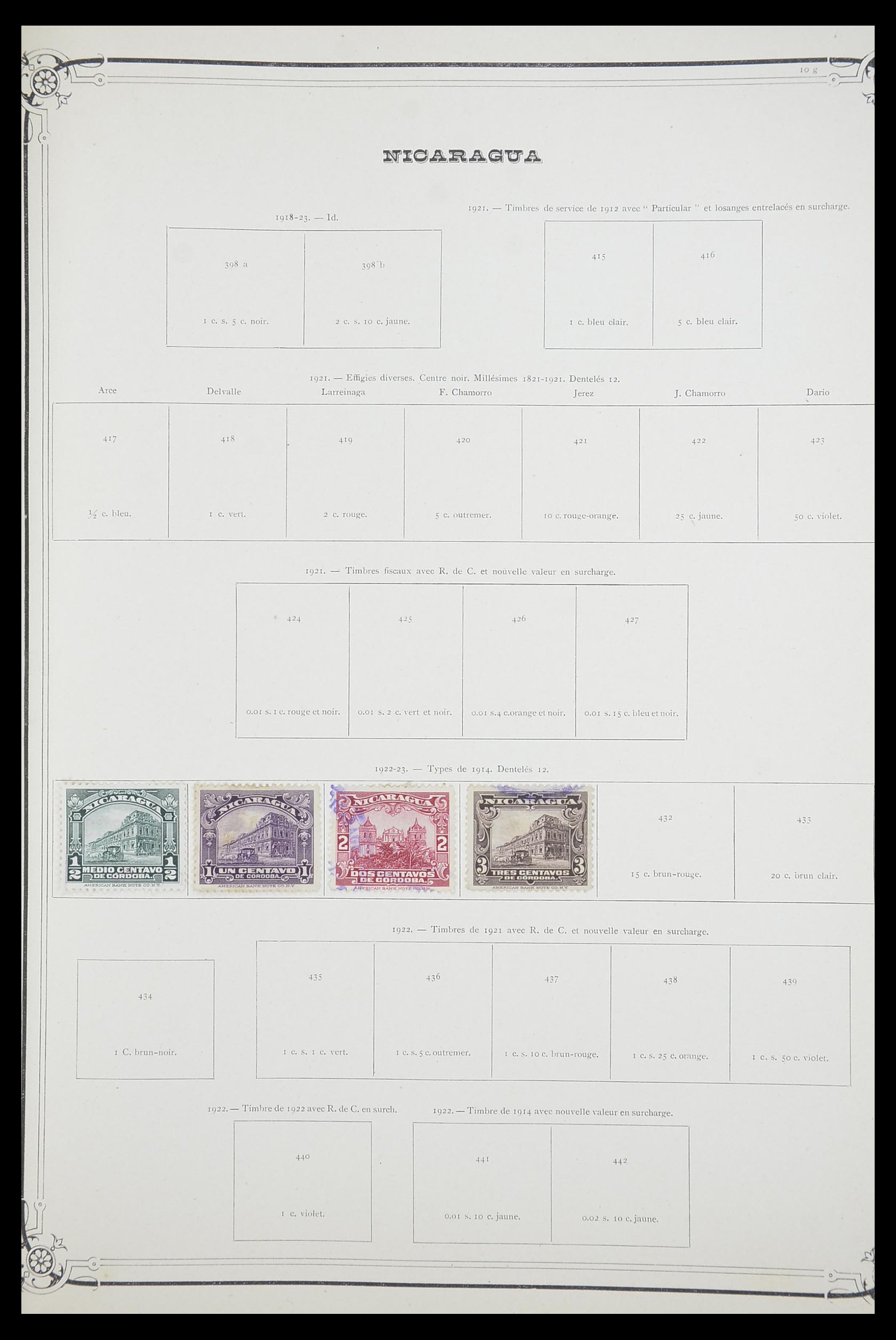 33903 108 - Postzegelverzameling 33903 Latijns Amerika 1853-1920.