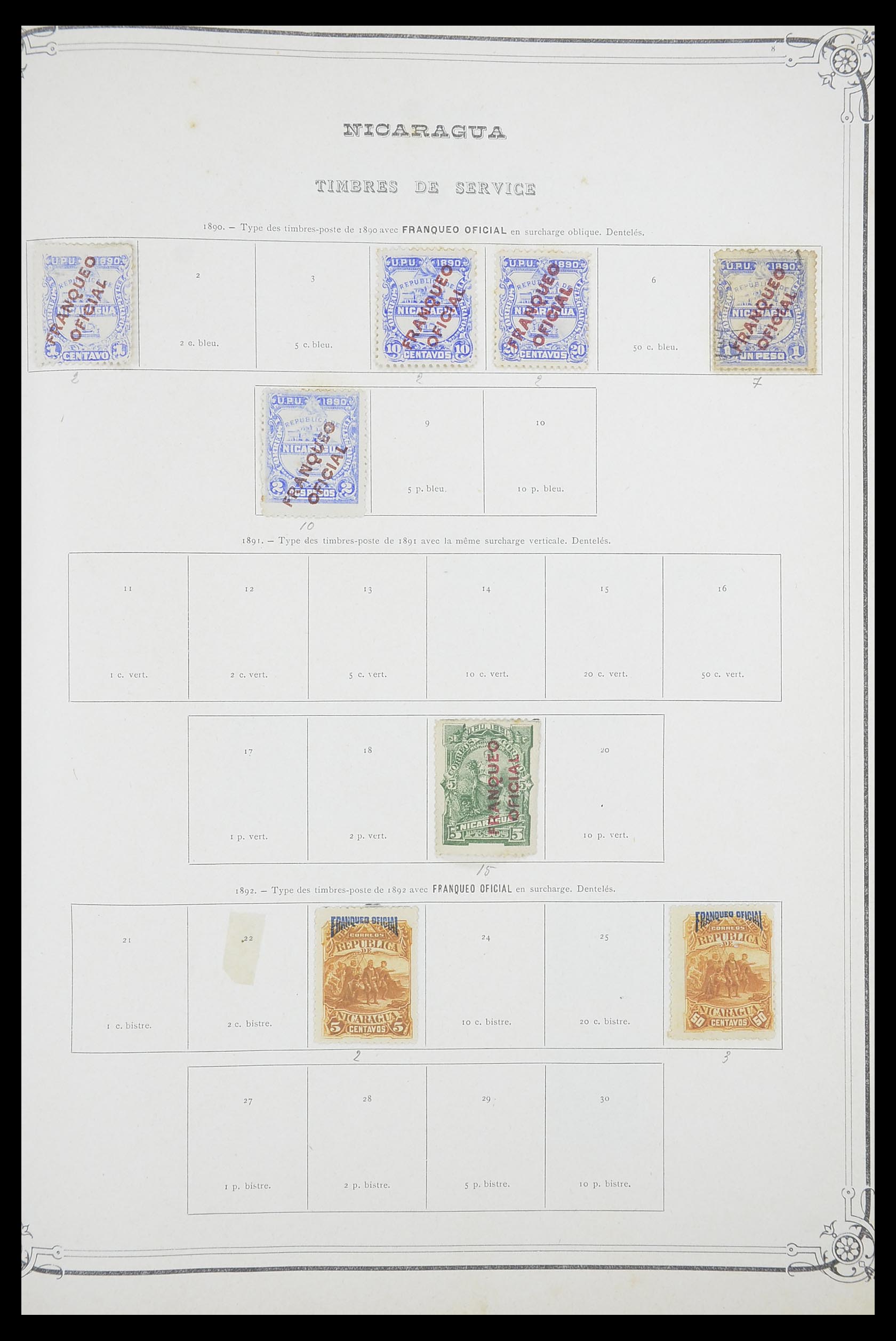 33903 109 - Postzegelverzameling 33903 Latijns Amerika 1853-1920.