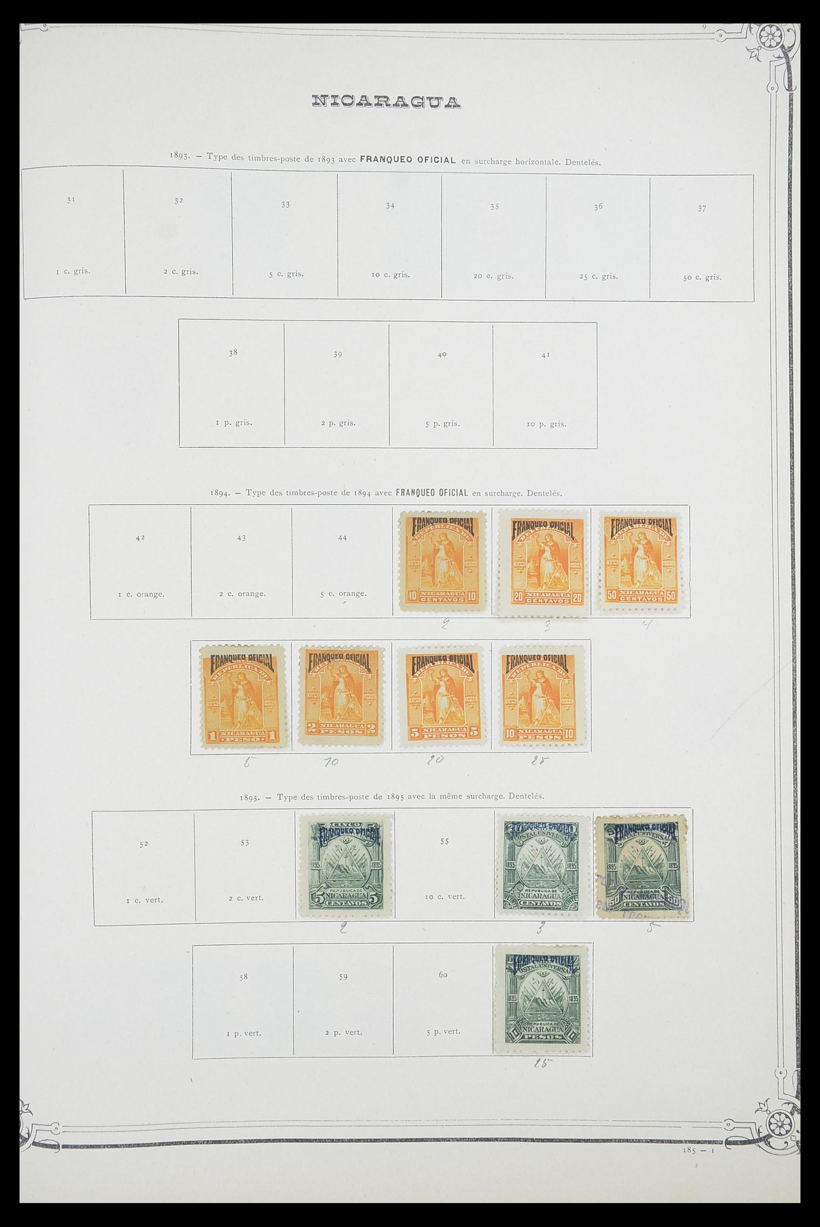 33903 110 - Postzegelverzameling 33903 Latijns Amerika 1853-1920.