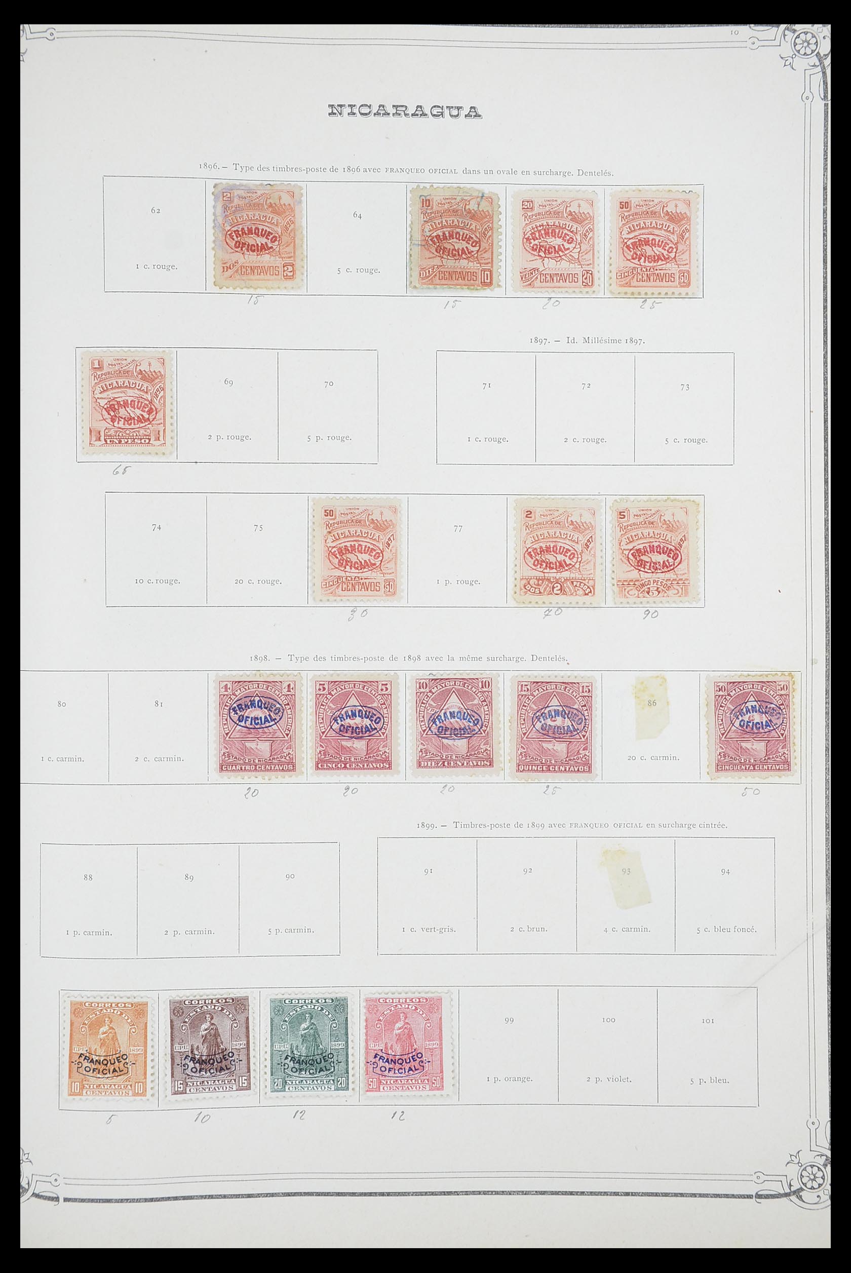33903 111 - Postzegelverzameling 33903 Latijns Amerika 1853-1920.
