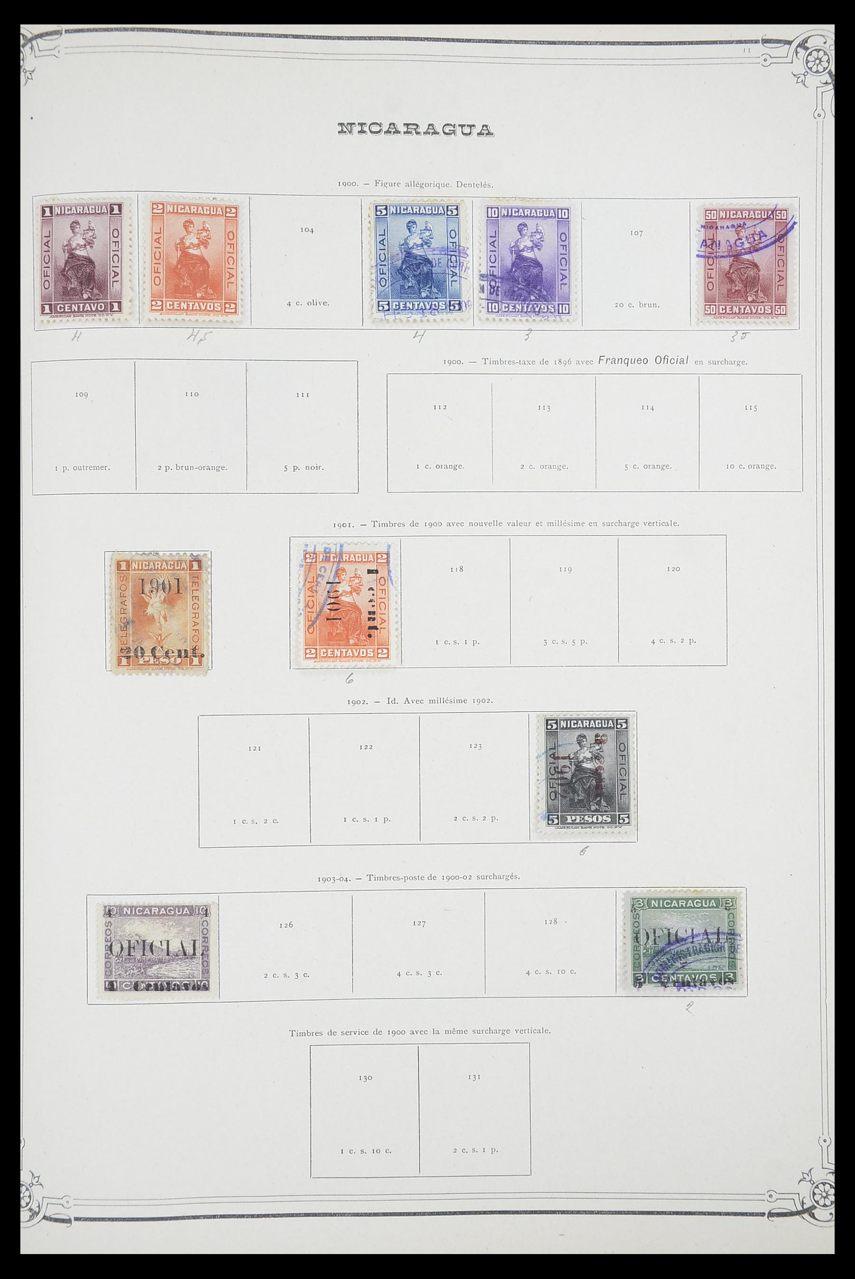 33903 112 - Postzegelverzameling 33903 Latijns Amerika 1853-1920.