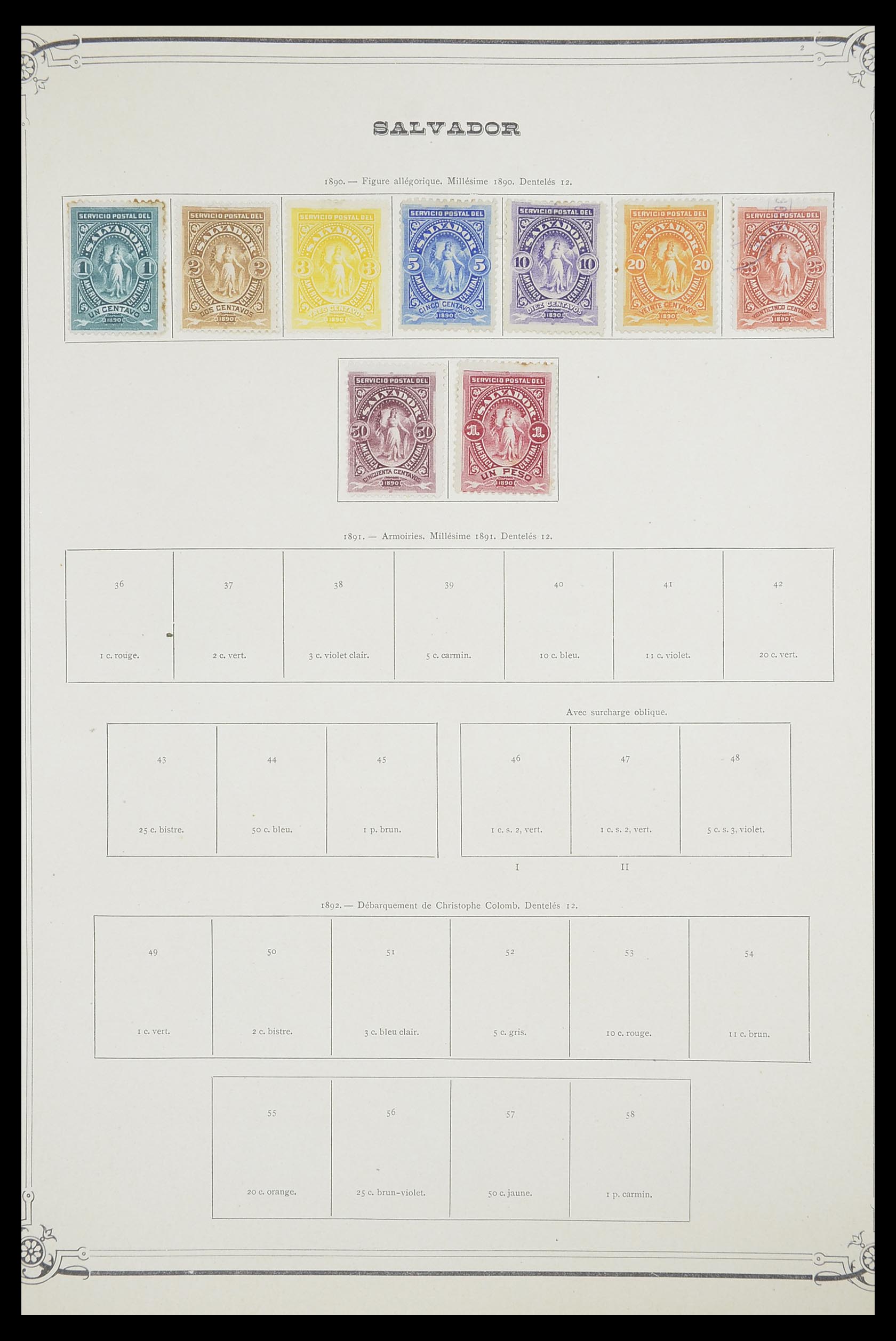 33903 116 - Postzegelverzameling 33903 Latijns Amerika 1853-1920.