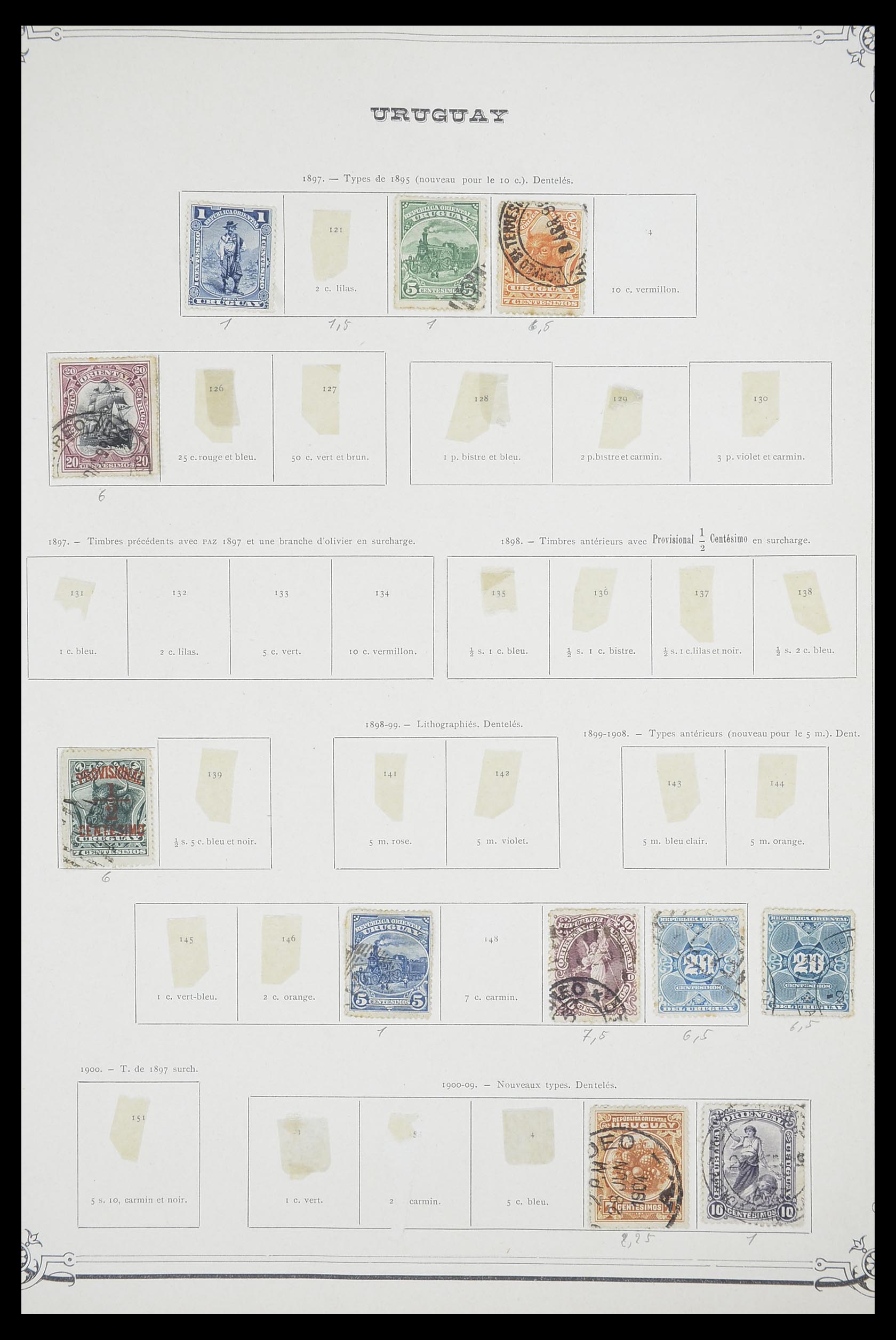 33903 120 - Postzegelverzameling 33903 Latijns Amerika 1853-1920.