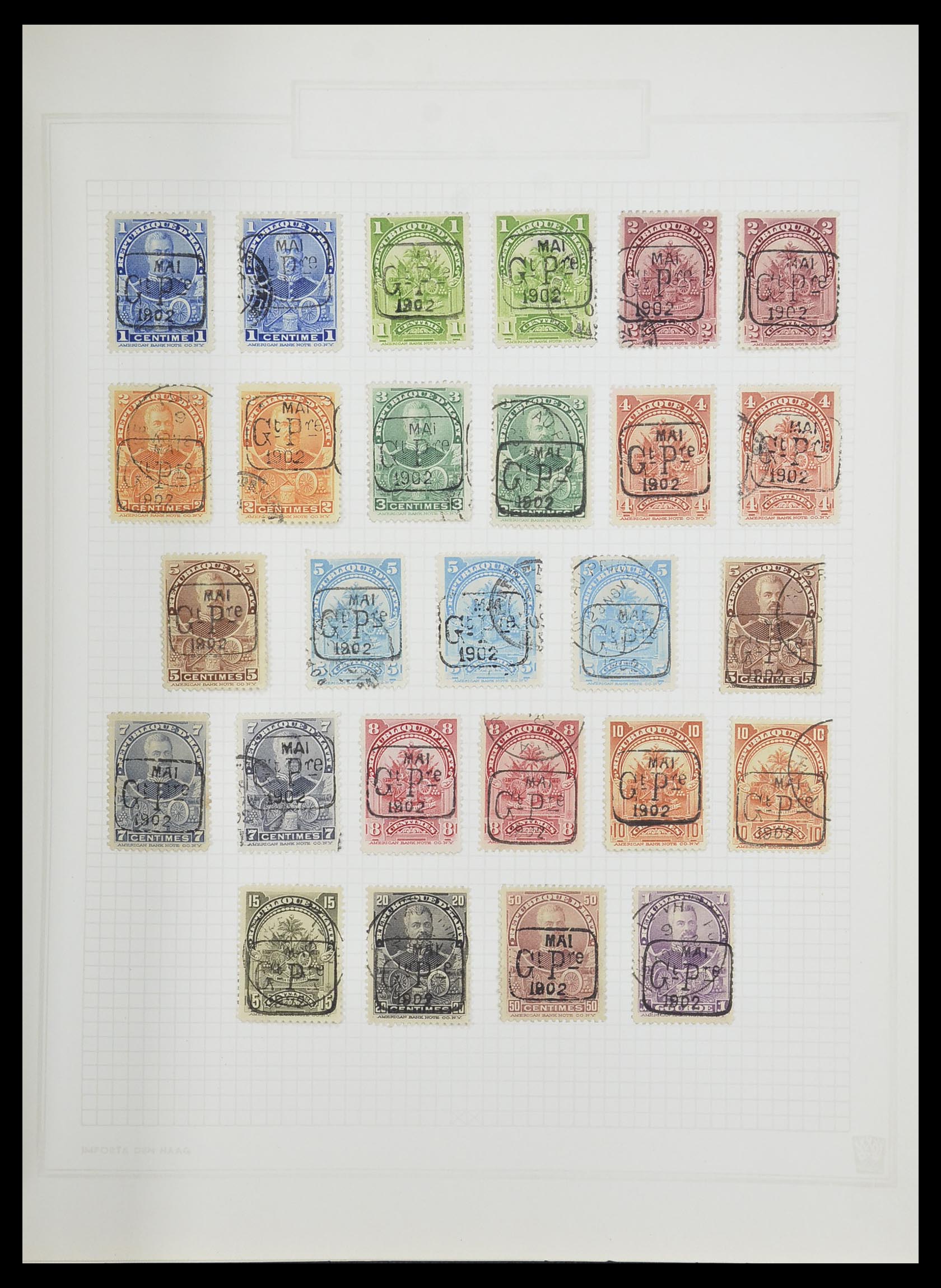 33913 421 - Postzegelverzameling 33913 Latijns Amerika 1850-1950.