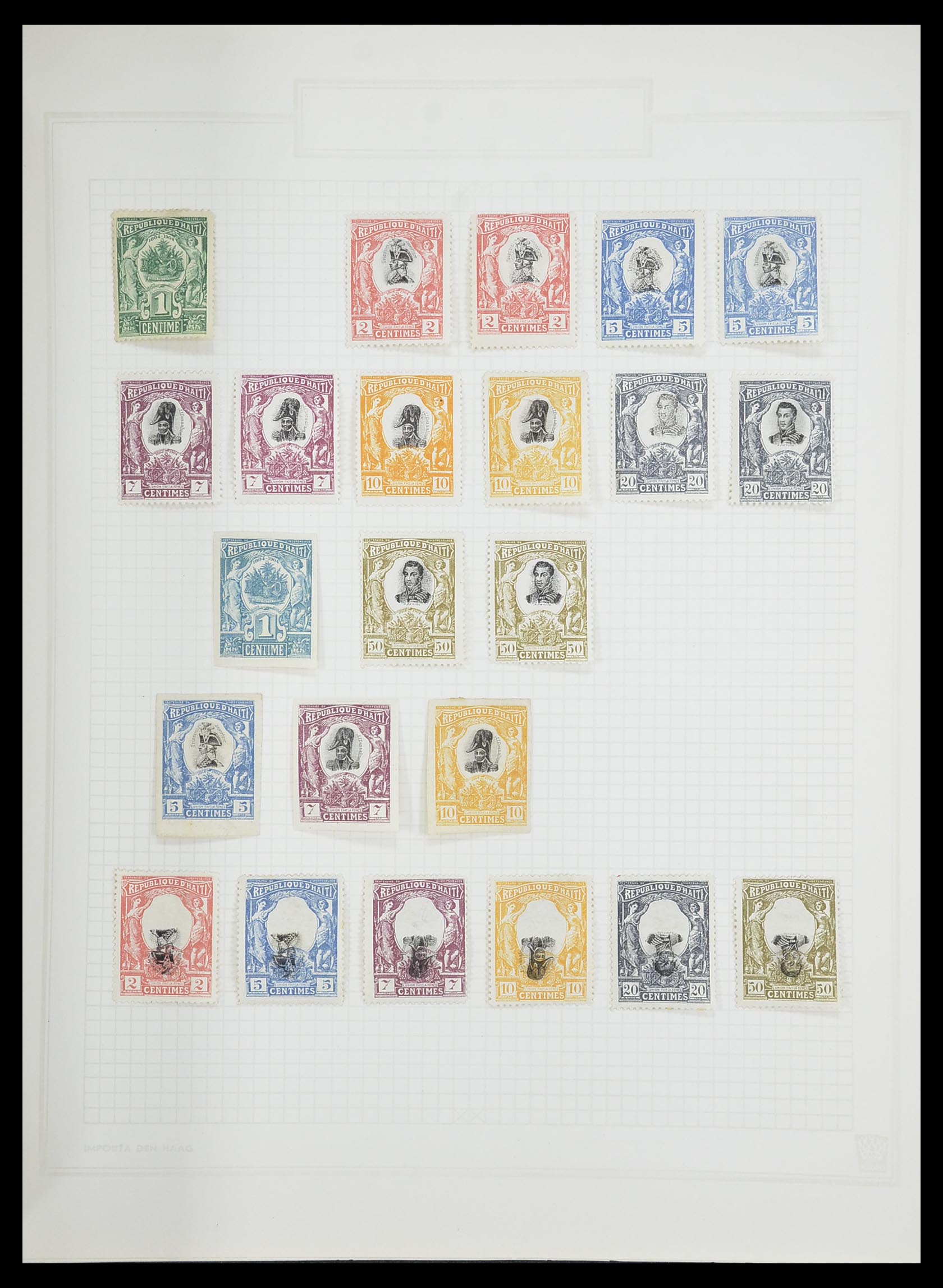 33913 424 - Postzegelverzameling 33913 Latijns Amerika 1850-1950.