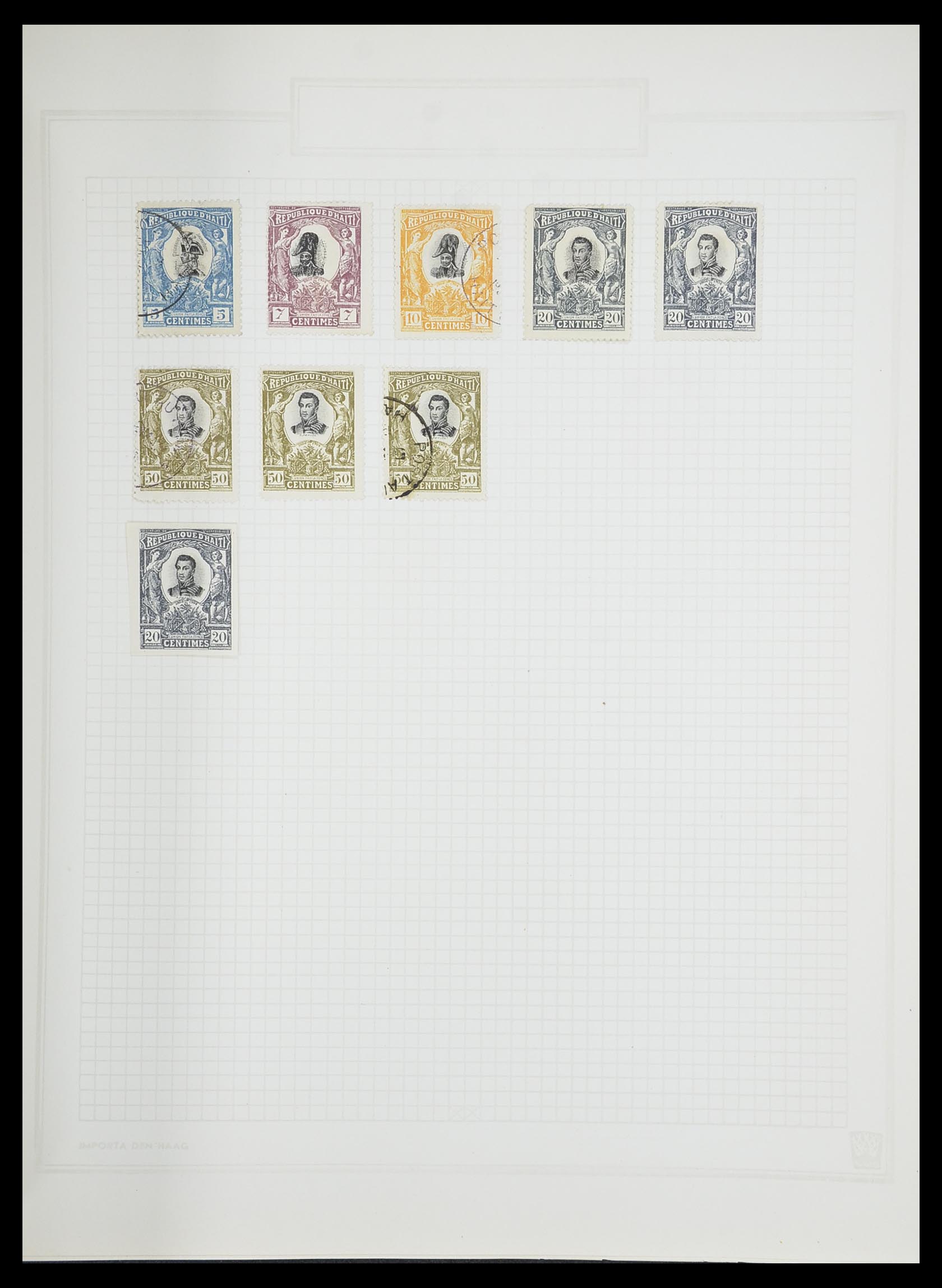 33913 427 - Postzegelverzameling 33913 Latijns Amerika 1850-1950.