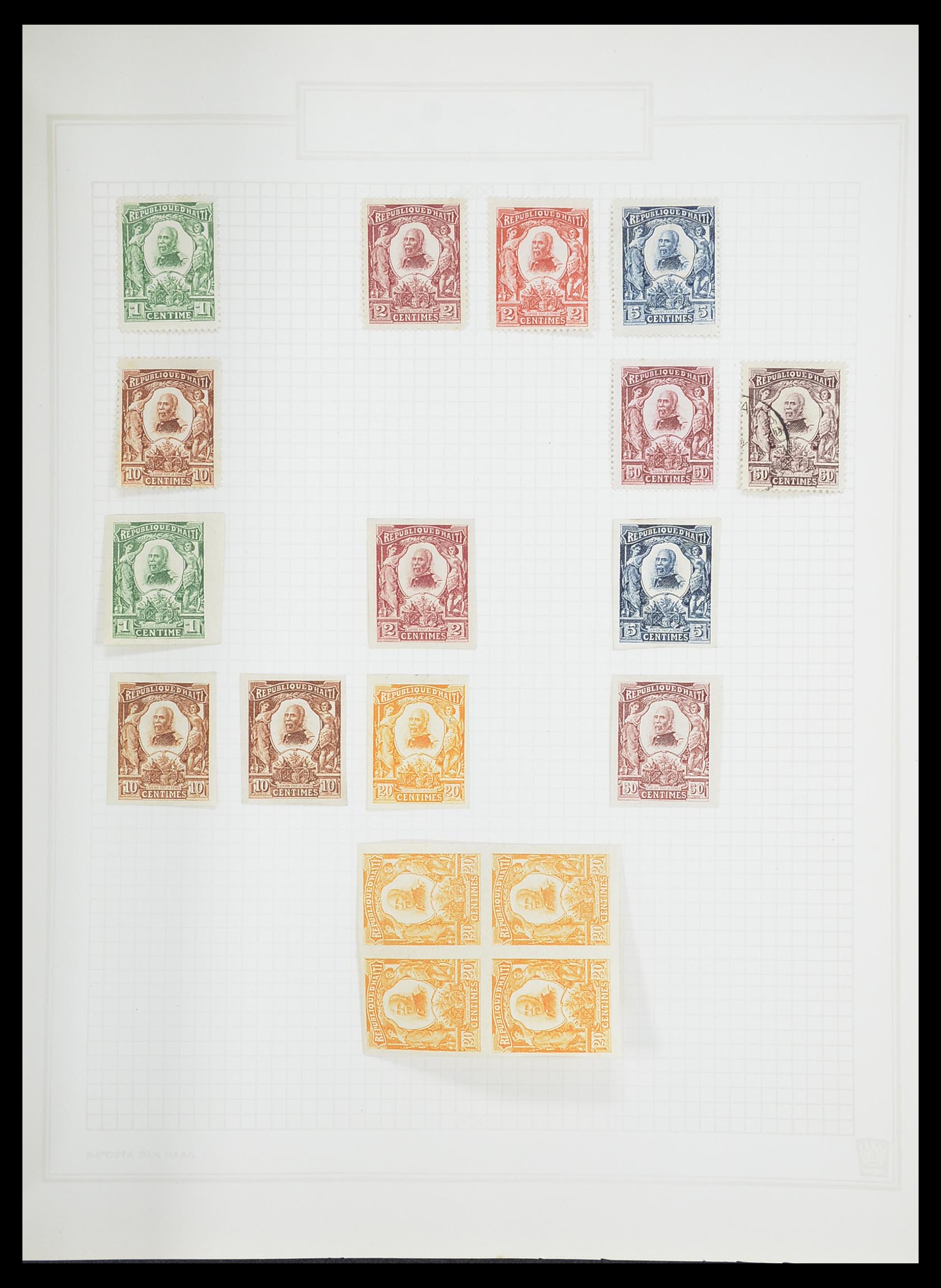 33913 428 - Postzegelverzameling 33913 Latijns Amerika 1850-1950.