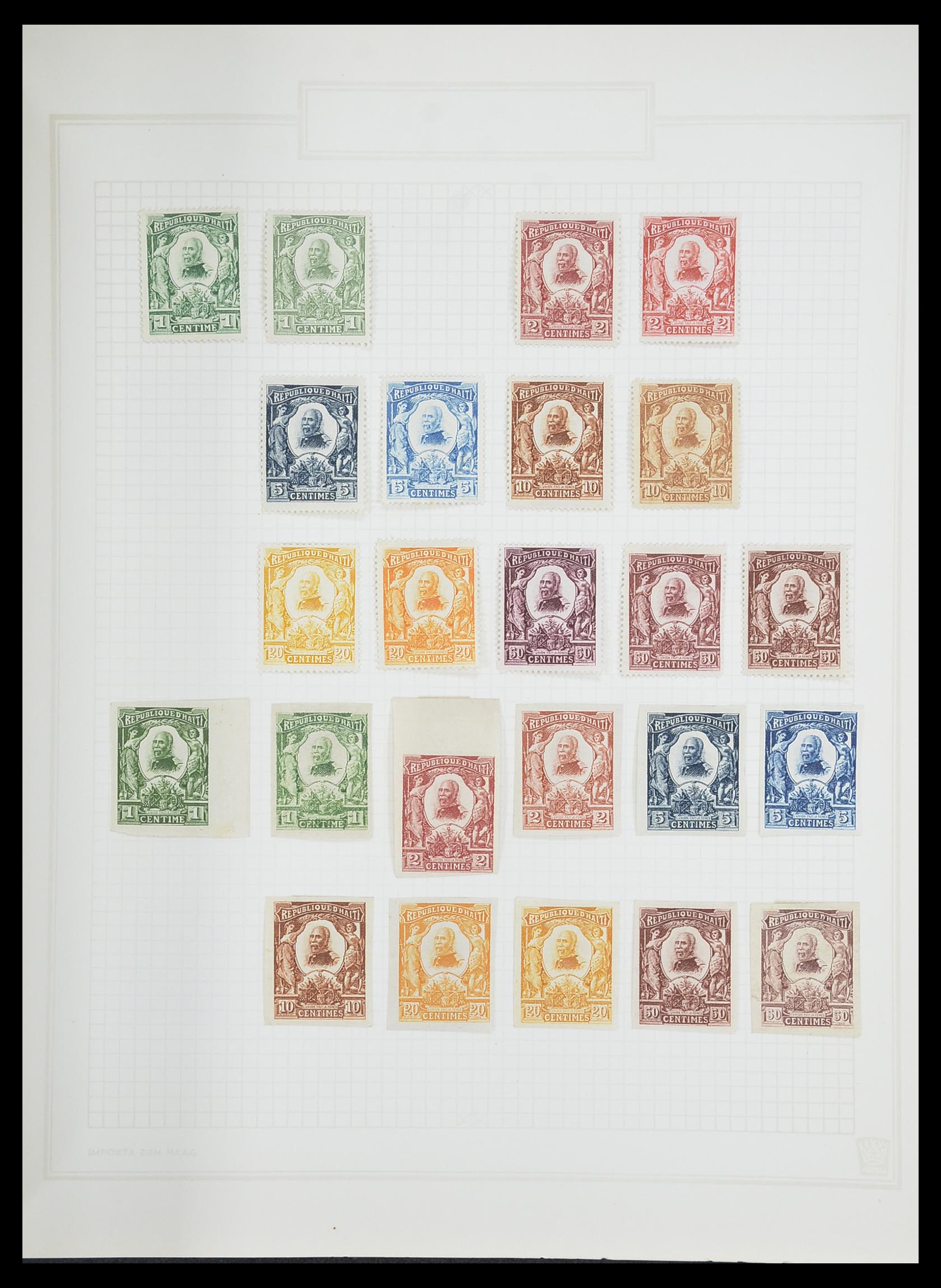 33913 430 - Postzegelverzameling 33913 Latijns Amerika 1850-1950.