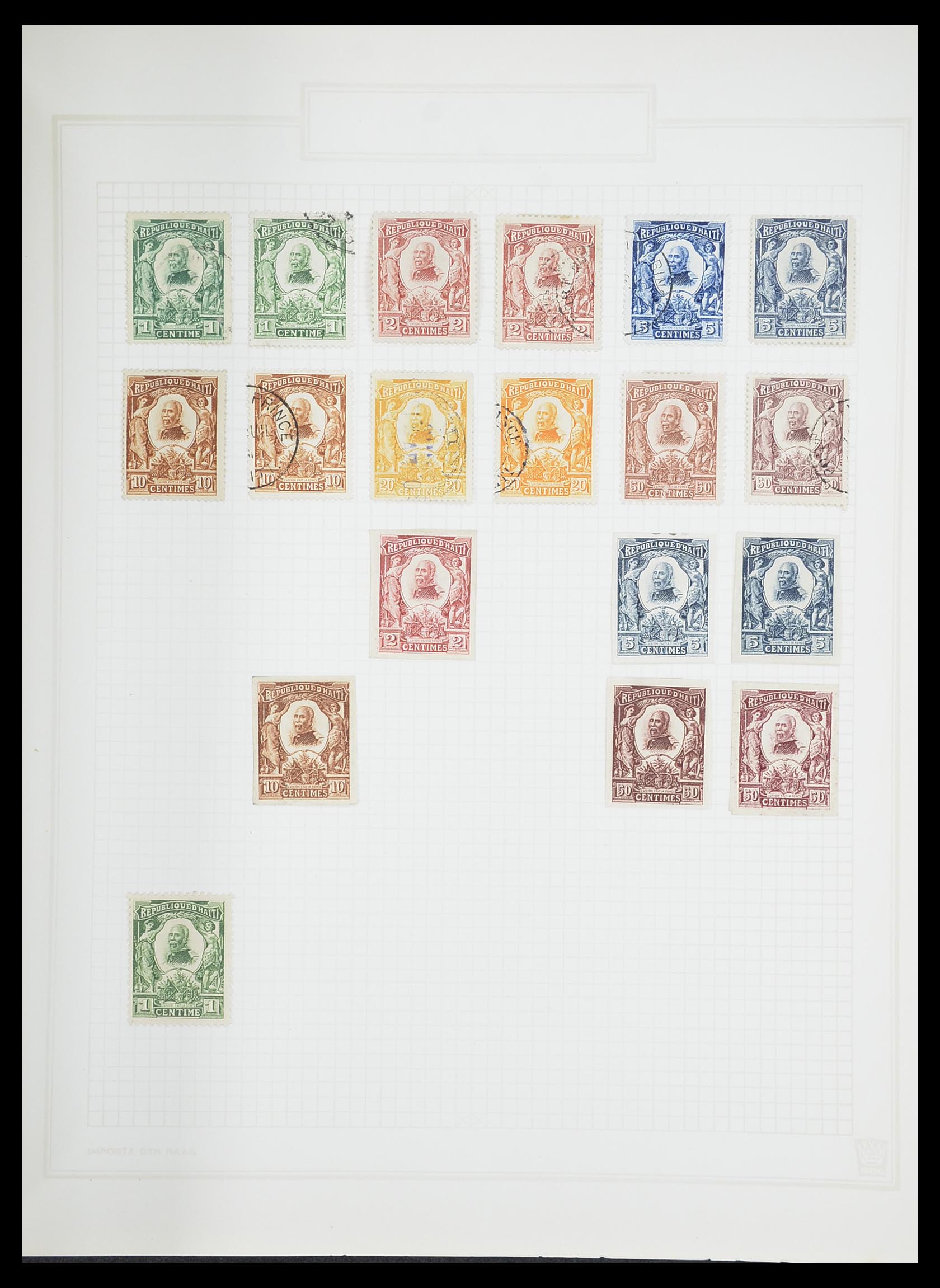 33913 431 - Postzegelverzameling 33913 Latijns Amerika 1850-1950.