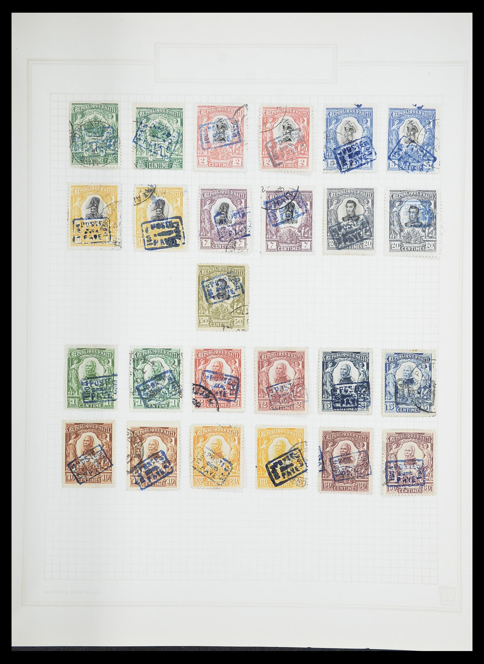33913 433 - Postzegelverzameling 33913 Latijns Amerika 1850-1950.