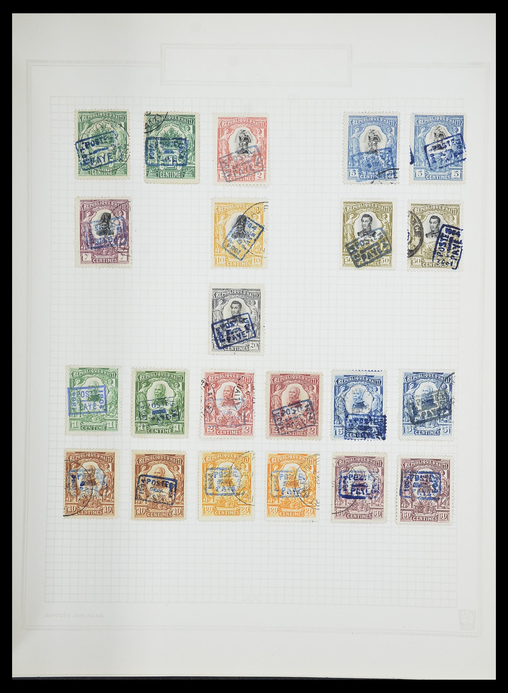 33913 434 - Postzegelverzameling 33913 Latijns Amerika 1850-1950.