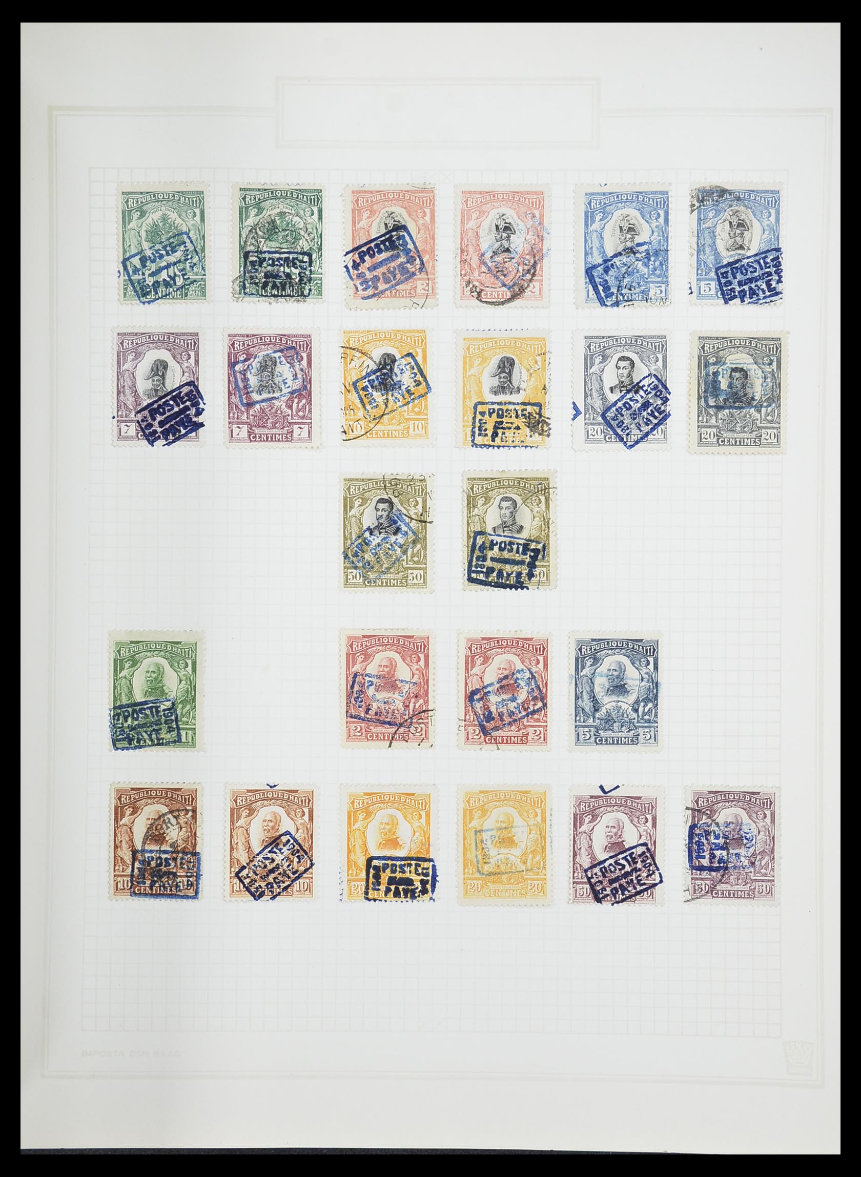 33913 435 - Postzegelverzameling 33913 Latijns Amerika 1850-1950.