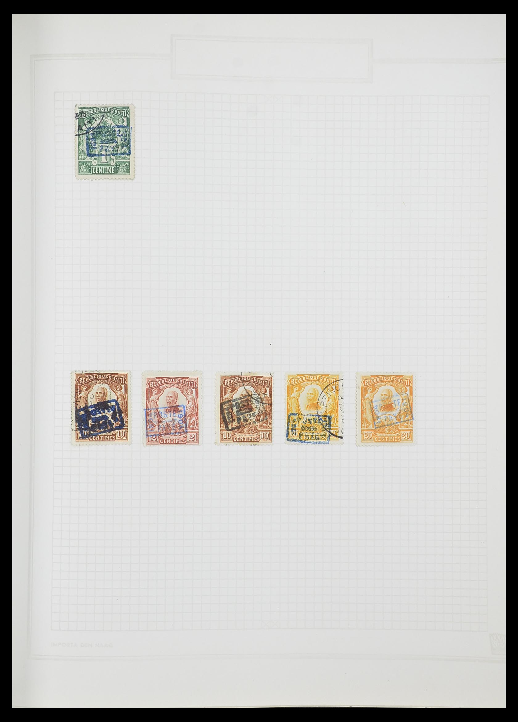 33913 436 - Postzegelverzameling 33913 Latijns Amerika 1850-1950.