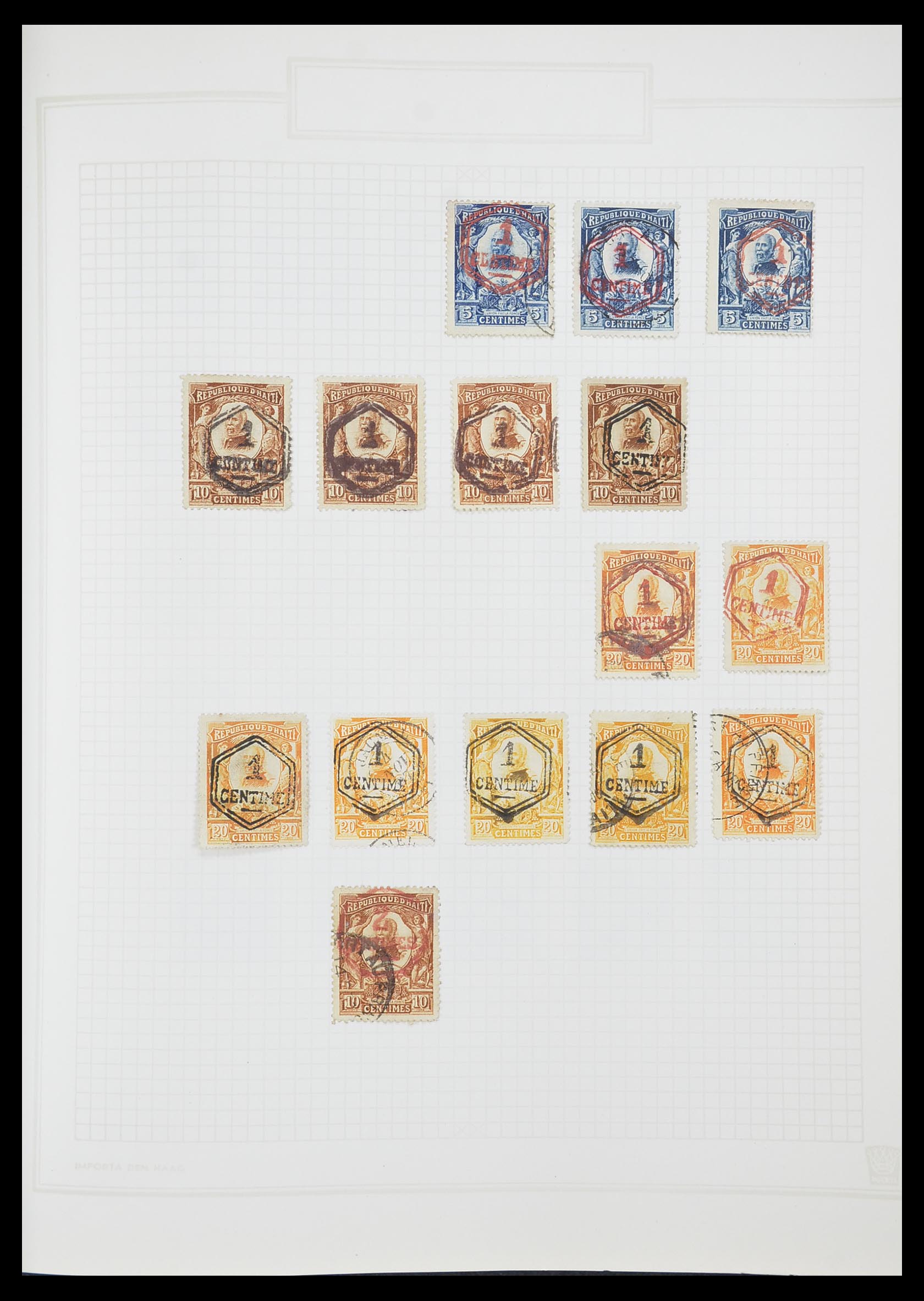 33913 438 - Postzegelverzameling 33913 Latijns Amerika 1850-1950.